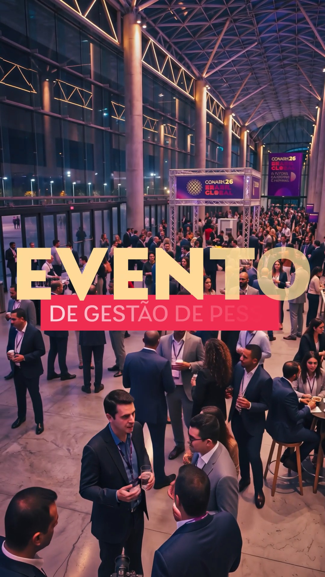O futuro da gestão de pessoas não espera. Ele acontece quando ideias, tecnologia e pessoas se encontram.
De 18 a 20 de agosto, o São Paulo Expo será o ponto de encontro de quem quer transformar os desafios do presente em caminhos mais humanos, inovadores e estratégicos para o trabalho.
Serão três dias de conteúdo, conexões e experiências no maior evento de gestão de pessoas da América Latina. Do Grande Auditório ao RH Tech, do CONARH Agro ao FESTRA: uma programação para quem quer liderar o futuro.
CONARH 2026 - Garanta sua participação pelo link da bio.
#CONARH2026 #ABRH #GestãoDePessoas #RH #FuturoDoTrabalho #Liderança #Inovação #RHTech #FESTRA #CONARHAgro