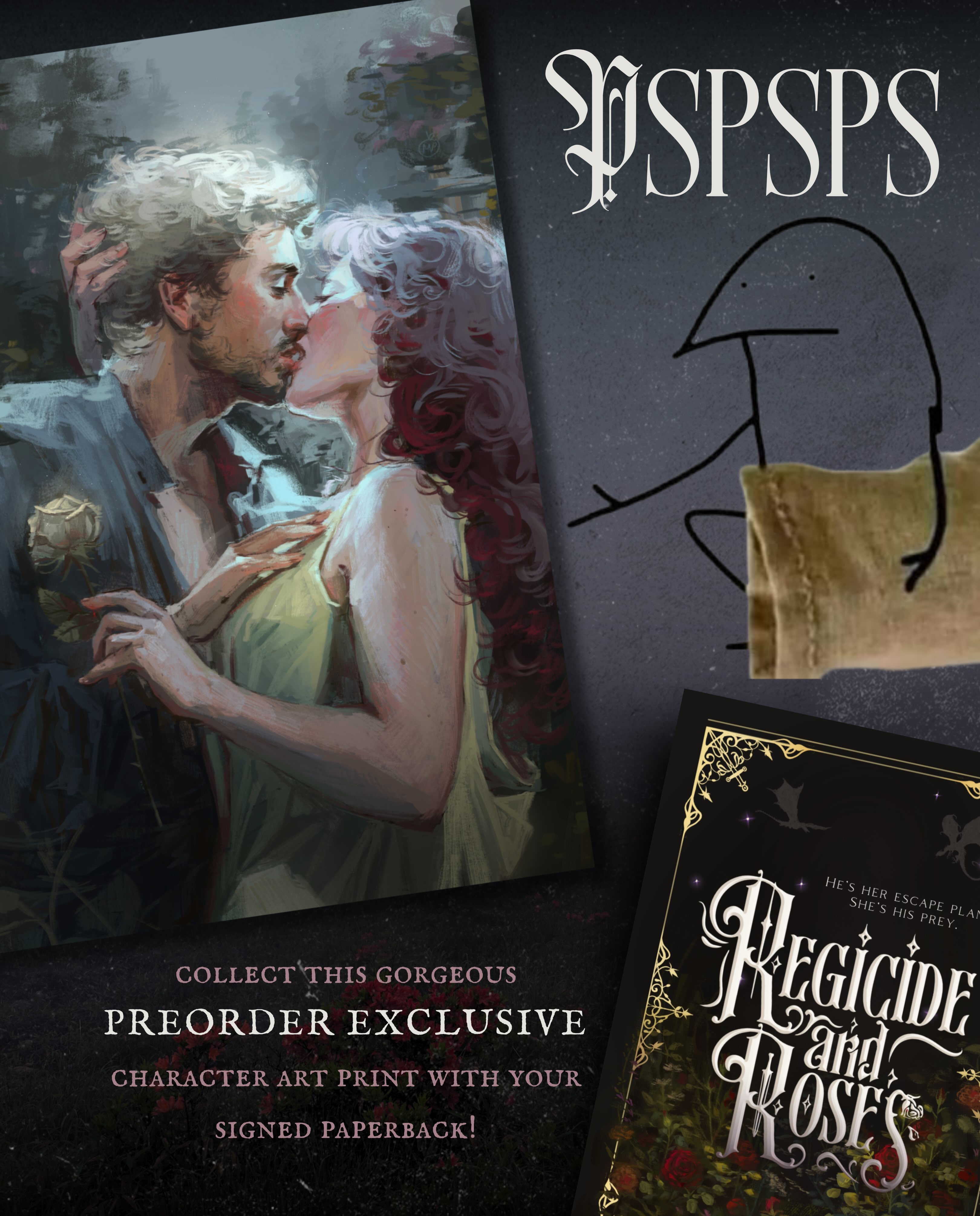 Don’t miss your chance at some incredible art when you purchase Regicide and Roses! These are PREORDER EXCLUSIVE, so they won’t be coming back 😱
Participating Bookstores:
@blackrosebookshop
@dandkbooks
@fablesandfairytalesbookshop
@knights_nook
@ourtownbooks
@pagesandgrapes
@shelflovedsm
@thewellreddamsel
@willowanddagger
@withlovemeena_
And more to come! For the most up-to-date list, check the link in my B|0.
_____________
If you’re new here 👇
📖Regicide and Roses by S. E. Nielsen
A princess, desperate to leave her kingdom and her royal duty to marry, unknowingly makes a deal with the dark sorcerer sent undercover to 💀 her and her entire bloodline. Get ready for blood, banter, and booby traps 🤘
🥀Forbidden love
🥀Hidden identity
🥀He falls first (and harder)
🥀Steamy wound tending
🥀”Just this once.”
🥀Dark sorcerer x damsel princess
🥀He hates that he yearns for her
🥀She’s SO done with men
______
🎨 @mandarina_art
🎨 @sarah_and_dipitous
🎨 @aaguirreart