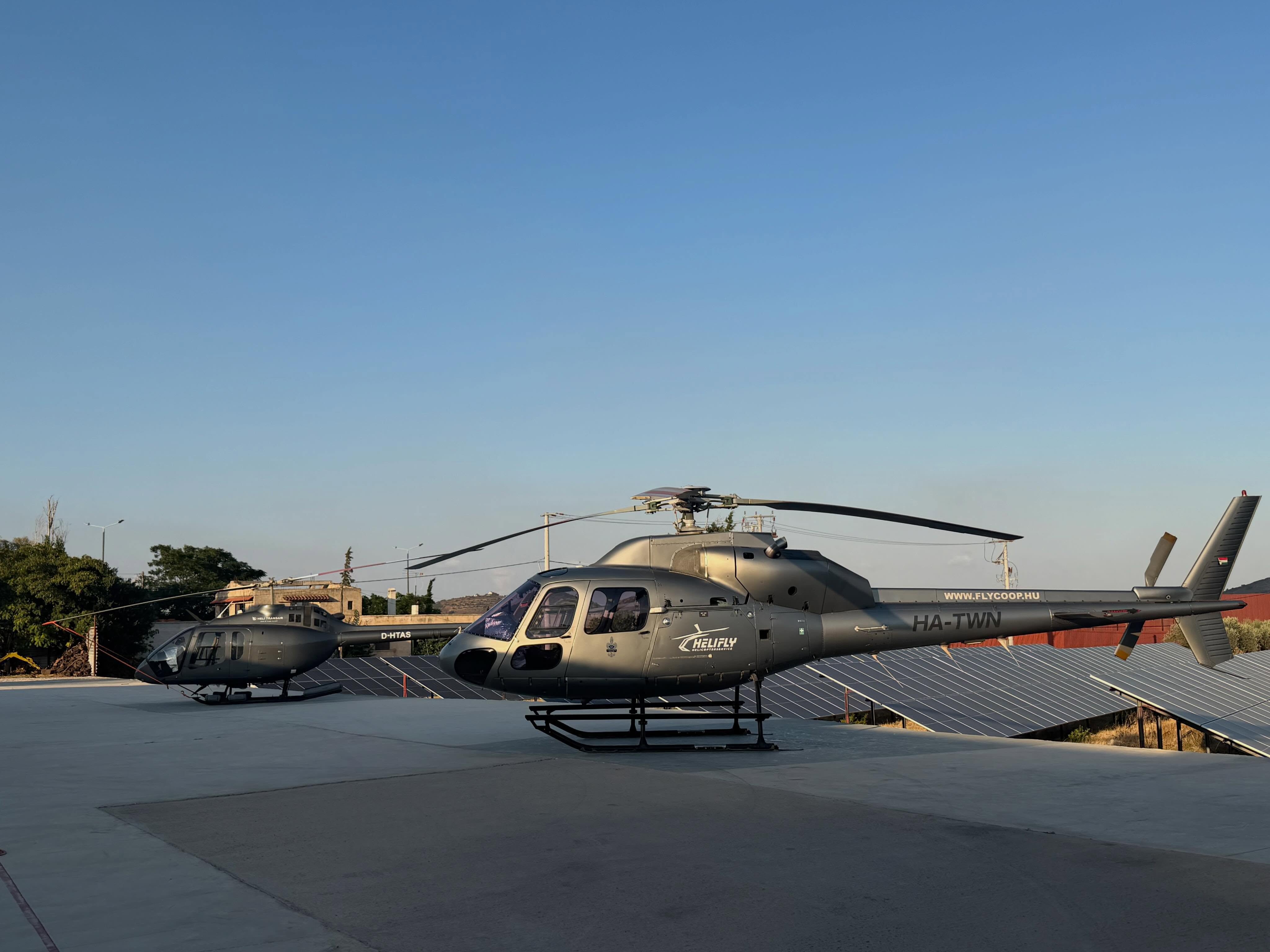 Our Bell 505 and Airbus AS355 F2 are ready for the next flights out of Athens! Two helicopters, one mission: safe, smooth and unforgettable flights across Greece.
Ready for takeoff! 🚁💨 #heliflyhelicopterservice #athens #greece #nextmission #transfer