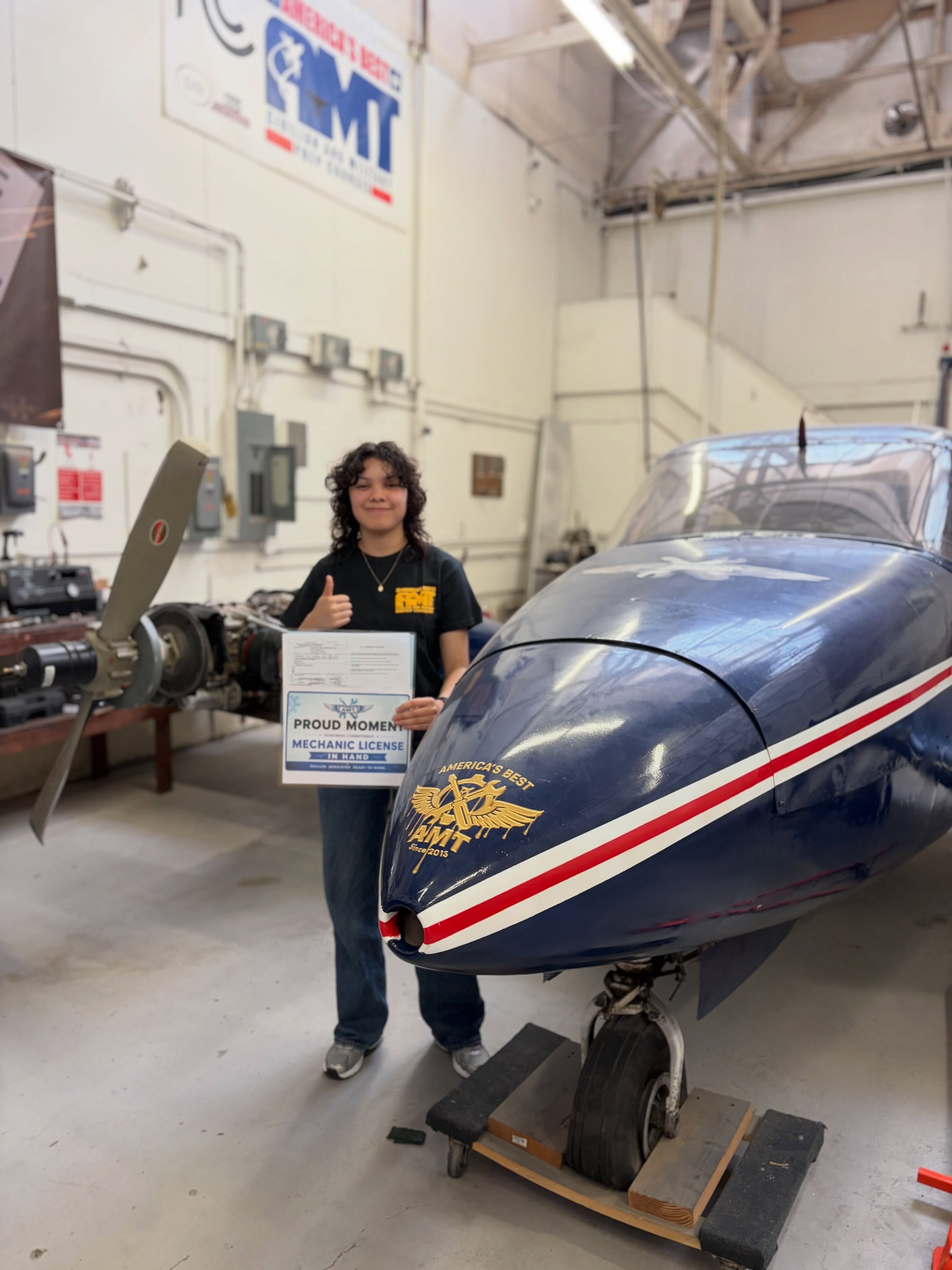 “Quality means doing it right when no one is looking.” — Henry Ford
Behind every safe flight is a skilled mechanic. Congratulations to another licensed A&P who is ready to help keep aviation moving safely.
#AmericasBestAMT #SafetyStartsHere #AircraftMaintenanceTechnician #FAAExams #AviationSuccess