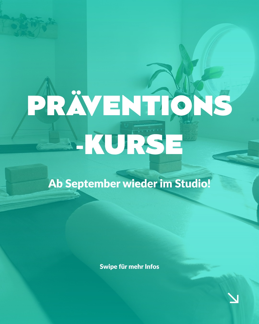 PRÄVENTIONSKURSE IM YOGA LABOR
Du möchtest deinen Körper gezielt stärken, Verspannungen vorbeugen oder nach der Geburt wieder in Bewegung kommen? Ab September starten unsere neuen Präventionskurse mit Hannah.
🧘 Yoga für innere Aufrichtung
Rücken, Haltung & Körperwahrnehmung im Fokus.
📅 Ab 24. September 2026
🕣 Donnerstags, 08:30–09:45 Uhr
✨ 10 Termine | 150 €
💻 Auch live online
→ Einzeln oder als Präventionskurs buchbar
🤍 Mama-Baby-Yoga – Aufbaukurs nach der Geburt
Sanfte Bewegung, Kräftigung und bewusste Körperwahrnehmung für die Zeit nach der Geburt.
📅 Ab 30. September 2026
🕤 Donnerstags, 09:30–10:30 Uhr
✨ 10 Termine | 150 €
💻 Auch live online
→ Einzeln oder als Präventionskurs buchbar
Beide Kurse verbinden gezielte Bewegung mit Entspannung und Körperwahrnehmung – und lassen sich unkompliziert in deinen Alltag integrieren.
📩 Mehr Infos & Anmeldung über den Link in unserer Bio.