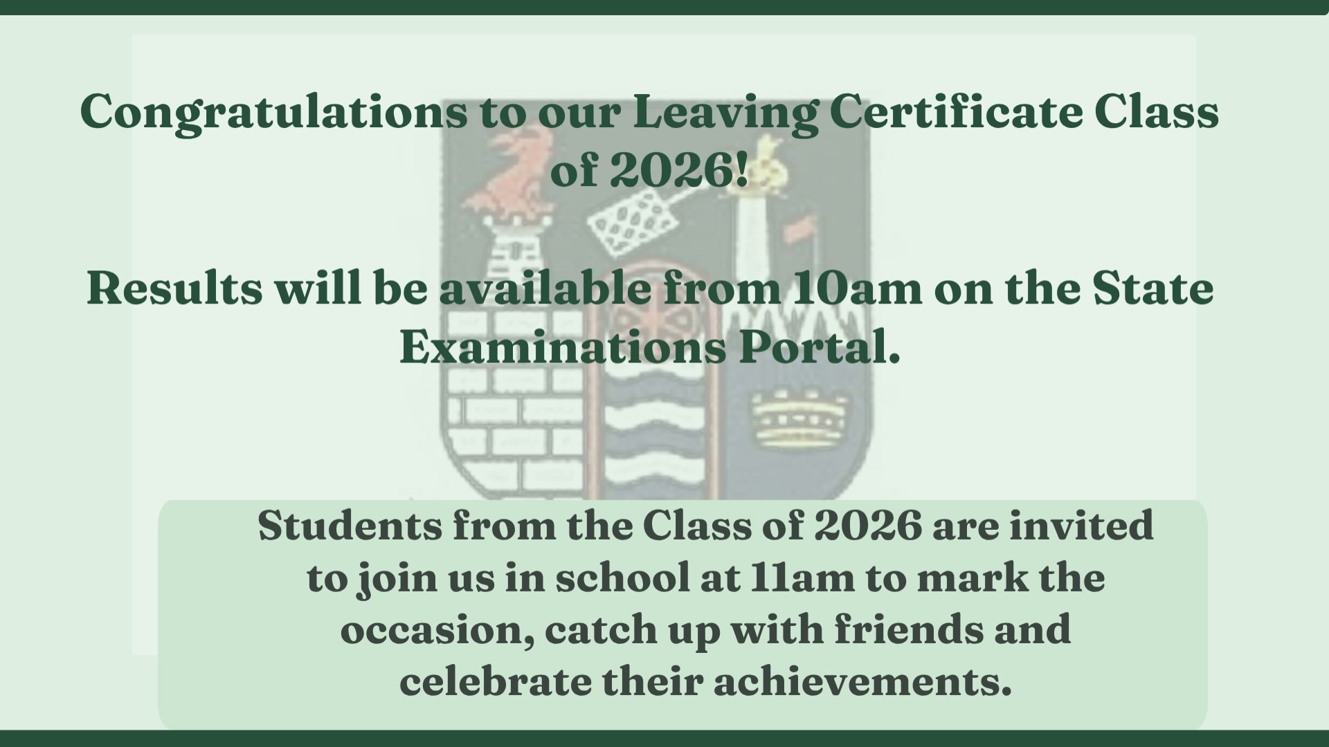 #resultsday #leavingcert2026 #celebrate #achievements #positivityprideperformance