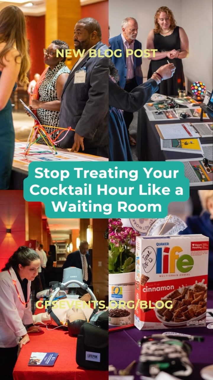 For most guests, cocktail hour is their very first interaction with your event. It’s when they’re forming impressions, deciding how engaged they want to be, and subconsciously asking: What is this organization really about?
Cocktail hour is one of the most powerful opportunities to connect guests to your mission before they ever take their seats.
On our latest blog, we’re sharing real-life examples from incredible organizations like @trifc_nepal, @mercyhousing, and @mohaiseattle to show you how to transform pass-through time into deep donor connection.
Head to the link in our bio to read the full post!
#EventProfs #GalaPlanning #NonprofitEvents #EventProduction #gfsevents