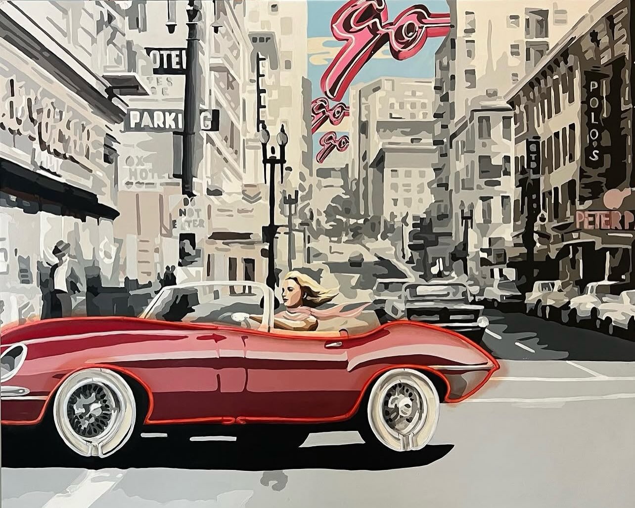 New from Melissa Sims “I’ve Gotta Cut Loose”.
Made of oil on panel with resin, this fun piece measures 25” h x 31” w.
You can find “I Gotta Cut Loose” and a wonderful collection of artwork from Melissa Sims now on view and available for purchase @thewitgallery
For more information and purchases, please visit our website thewitgallery.com, contact info@thewitgallery.com or DM to inquire.
.
.
.
.
.
.
.
.
Art | Art Gallery | Museum | Art Collection | Collection | Artist | Contemporary | Art Collector | Glass | Blown Glass | Painting | Gallery | Modern | Florida | Fashion | Massachusetts | Berkshires | Photo | Reels | Artwork | Sculpture | Business | POV | Discover | Explore | Collector | Boston