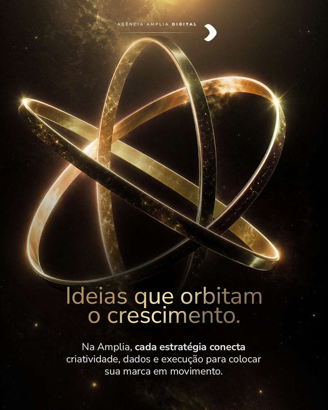 Uma marca forte não cresce em uma única direção.
Ela precisa de estratégia, presença, criatividade e performance trabalhando juntas.
Na Amplia Digital, tudo gira em torno de um objetivo: fazer sua marca alcançar mais.