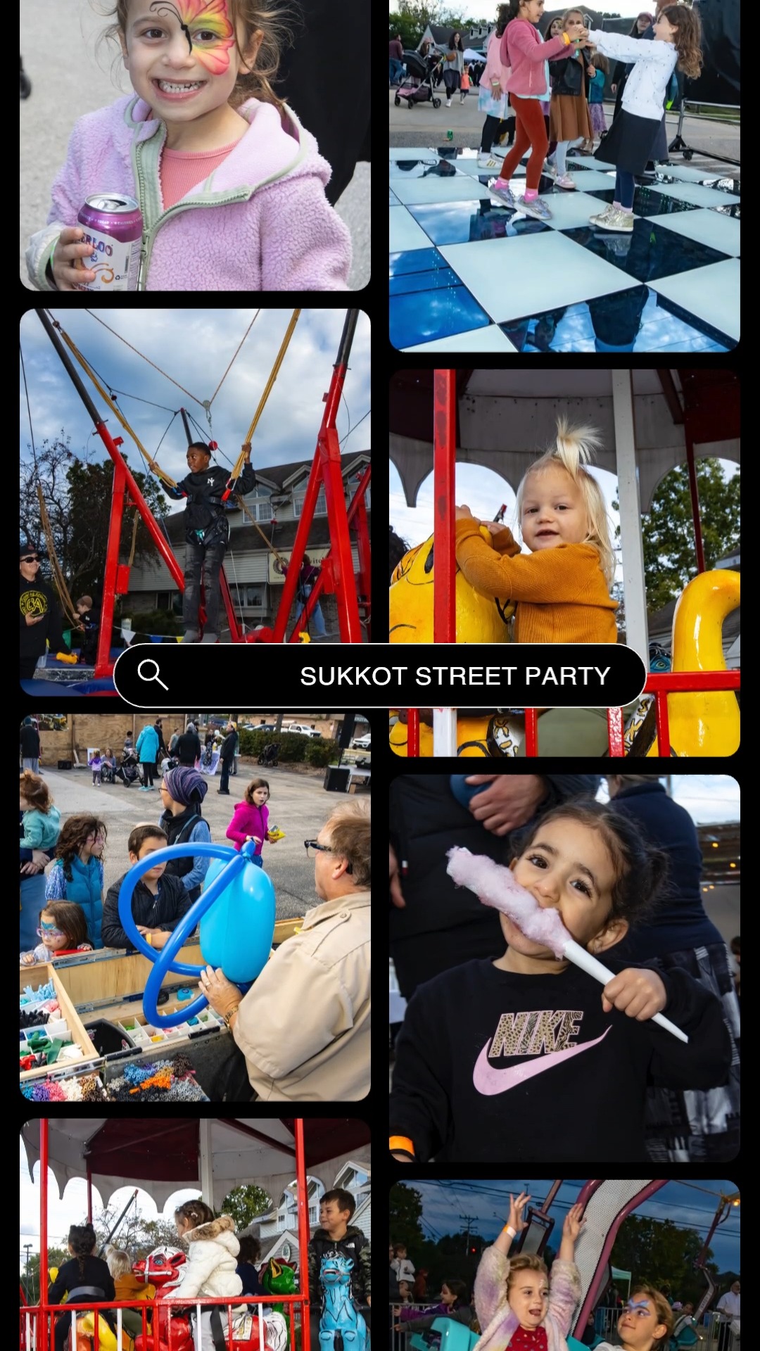 Rides? Check. 🎡
Face paint? Check. 🎨
Cotton candy bigger than your kid’s head? We’re working on it. 😜
Bring the whole crew to Sukkot Street Party for an evening packed with rides, balloon art, popcorn, cotton candy, a DJ, dancing and SO much more.
It’s three hours of family fun, Jewish joy and one seriously good Sukkot celebration.
📅 Monday, September 28 | 4–7 PM
📍 Green Bay Ave. & Green Tree Rd.
🔗 In bio or visit sukkotstreetparty.com
.
.
.
#sukkot #sukkotstreetparty #sukkot2026 #lubavitch #lubavitchofwi #lubavitchofwisconsin #chabad #chabadofwi #chabadofwisconsin #jewishMKE #jewishmilwaukee #jewishjoy #jewishpride