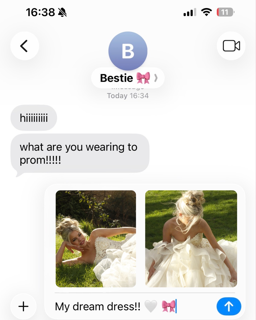 When the besties found their dream prom dresses ✨💗
Fancy shopping with your besties?
You can book an appointment for up to 3 people (all with parents) with us and have the shop to yourselves, not only dress exclusivity but shop exclusivity too! The ONLY way to shop for 2027 is with Little Lolls ✨