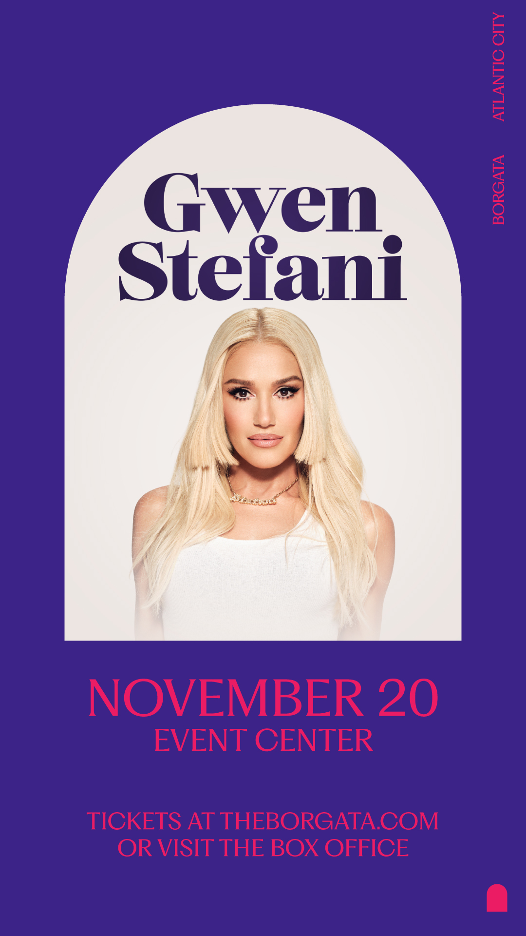 What you waiting for? 👀
Gwen Stefani is coming to Borgata’s Event Center on November 20. Tickets are ON SALE NOW! ✨
Get yours at the link in bio.