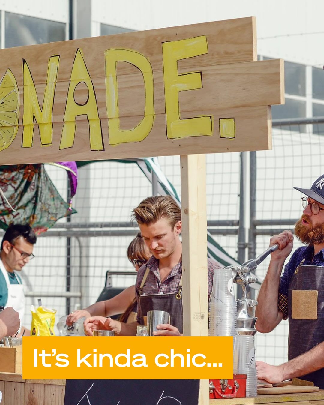 It’s kinda chic…
That before @barrochford was a thing, Nico and his team ran the coolest lemonade stall at The Forage called Trader Nic’s Lemonade.
Trader Nic’s was really good and so was the Bar Rochford Mulled Wine Bar in the Odgers Lane pop-up in 2016!
Just one of the stories from our 12 year archive. Do you remember Trader Nic’s or some of our other OG vendors?
#theforage #fromthearchives #canberrafoodie #lemonadestand #canberrahospo