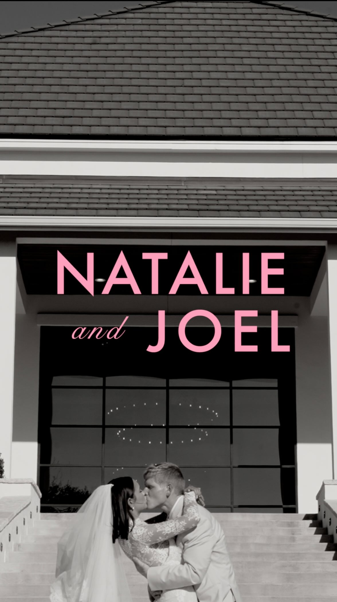 The intro to Natalie & Joel’s wedding film is elite!