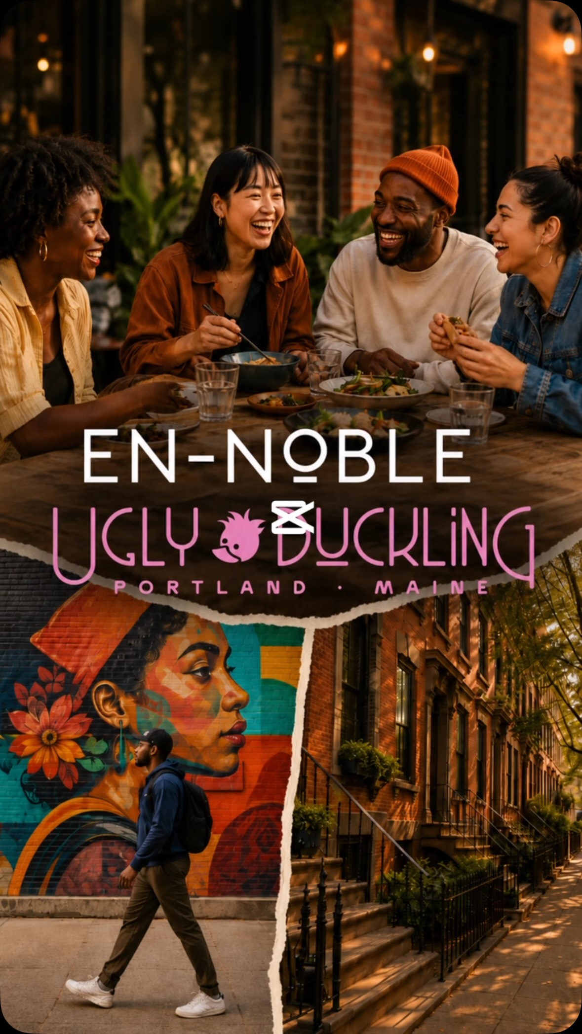 Portland locals got a taste of Africa without leaving the table. ๐๐ฝ๏ธ
A night of bold flavors, good energy, and even better company at our EN-NOBLE Supper Club with Ugly Duckling. Thank you to everyone who came, ate, laughed, and explored with us. ๐
One night, many flavors, one unforgettable table.
#portlandmaine #portlandfood #portlandfoodie #africanfood