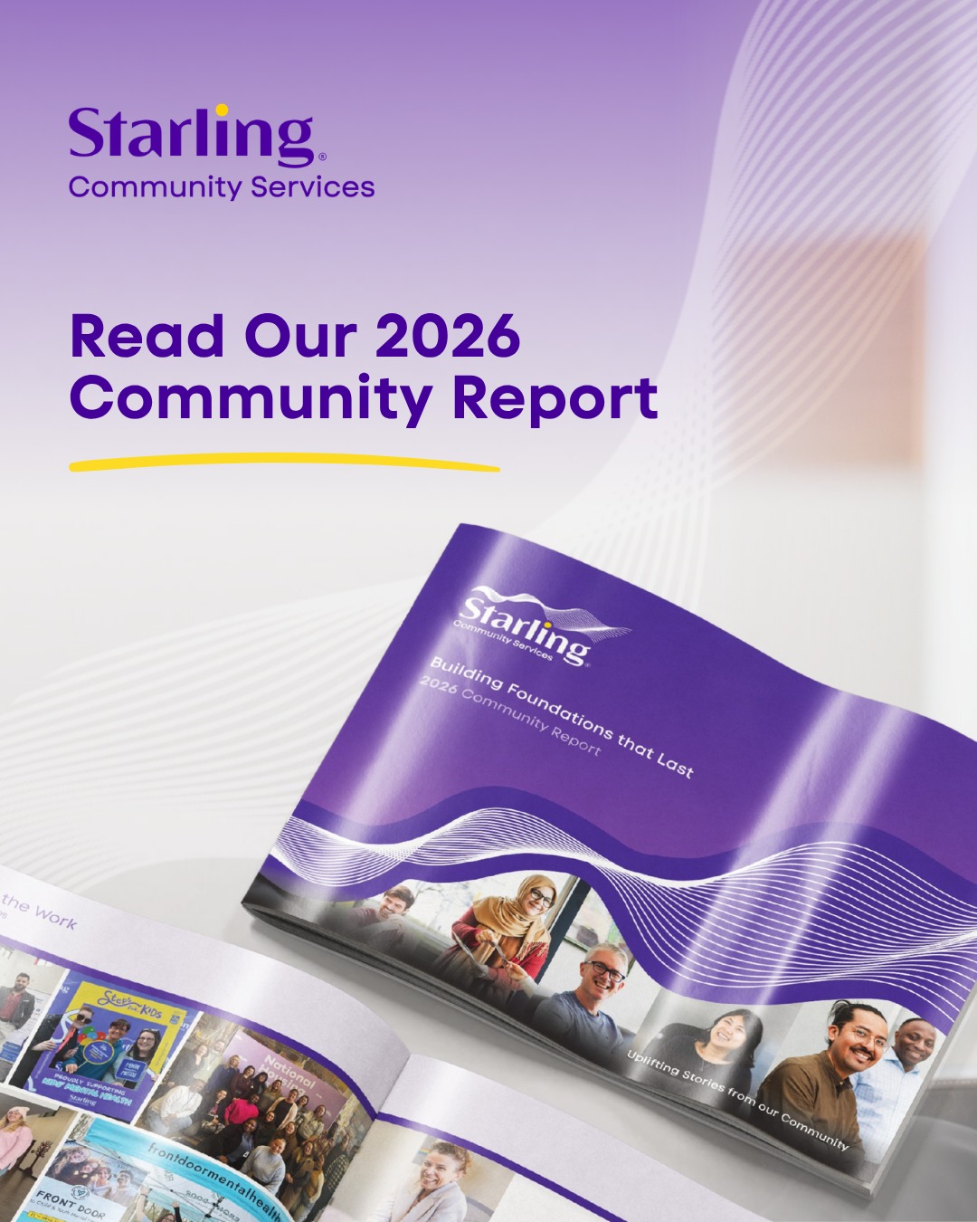 We're proud to share our 2026 Community Report: Building Foundations That Last 💜✨
Every day, we see how the right support at the right time can help people move forward with confidence, stability, and hope.
Inside the report, you'll meet individuals and families in our community whose uplifting stories bring this impact to life.
Thank you to our staff, volunteers, donors, and community partners who help make this work possible.
Together, we're building stronger foundations for generations to come. ✨
📖 Read the report through the link in our bio.
#StarlingCommunityServices #BuildingFoundationsThatLast #CommunityImpact #NonProfit #WaterlooRegion