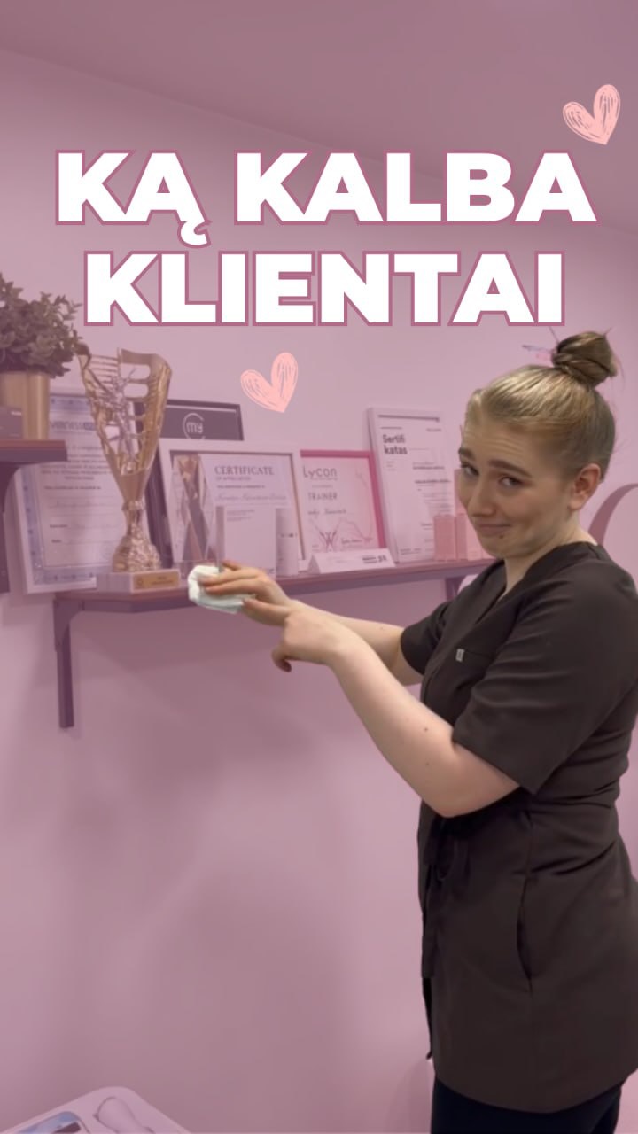 Galimai esu šiek tiek delulu, bet kai ateina nauja klientė ir sako “Man tave rekomendavo” rekomendacijas įsivaizduoju būtent tokias 😂💗
Klausimas esamoms klientėms 💃🏼(ir klientams! 🕺) kokiu 1 sakiniu mane rekomenduotumėt? Pasidalinkit komentaruose 💌
Išradingiausią komentarą apdovanosiu 💝
#veidopriežiūra #kosmetologe #odospriežiūra #veidoprocedūra