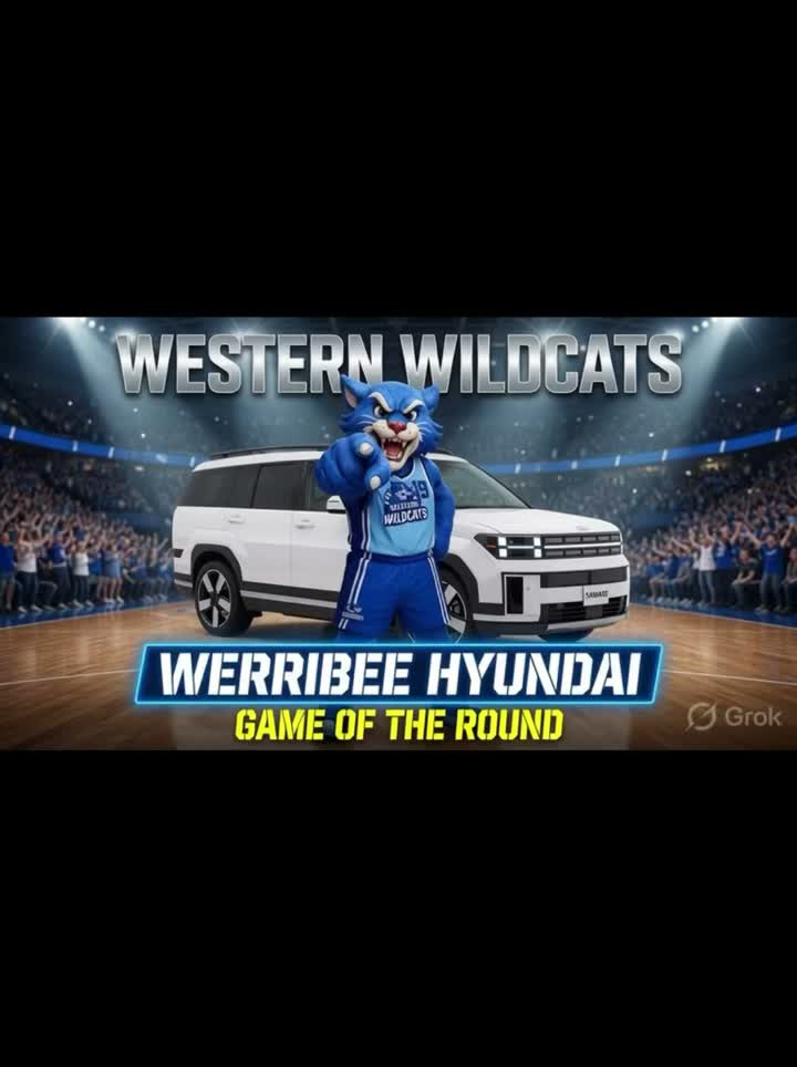 ๐ฅ WERRIBEE HYUNDAI GAME OF THE ROUND IS HERE! ๐ฅ
Our U8 Little Lions face off against the Williamstown Willy Cannons U8s in a matchup thatโs sure to bring plenty of energy and excitement! ๐
๐ Altona Sports Centre โ Court 8
๐๏ธ Friday, 21 August 2026
โฐ 5:10 PM
๐ Pack the stands. Bring the noise. Support our Wildcats!
A big thank you to our amazing partner Werribee Hyundai โ Hopper Motor Group for their ongoing support of local junior basketball. ๐โก๏ธ
See you courtside! ๐พ๐
#westernwildcatsbasketball
#werribeehyundai
#hoppermotorgroup
#GameOfTheRound
#GoWildcats
#LocalBasketball
#wyndhambasketball
#pointcookbasketball
#altonabasketball
#JuniorBasketball