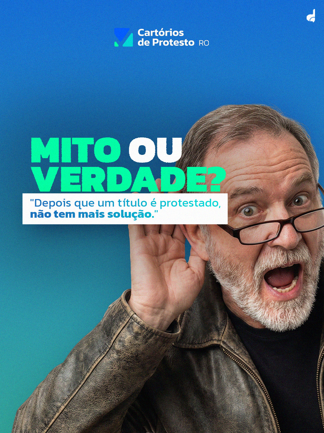 O protesto de títulos ainda gera muitas dúvidas. Por isso, vamos esclarecer uma delas:
MITO: "Depois que um título é protestado, a dívida não pode mais ser resolvida."
VERDADE: O protesto não impede o pagamento da dívida. Pelo contrário, ele é um instrumento que incentiva a regularização do débito. Após a quitação, o devedor pode solicitar o cancelamento do protesto, observados os requisitos legais.
O protesto é uma ferramenta que fortalece a segurança das relações comerciais, estimula o cumprimento das obrigações e contribui para a redução da inadimplência, beneficiando credores e devedores.
Conhecer como o protesto funciona é o primeiro passo para tomar decisões com mais segurança.
📍 Acompanhe nossas redes sociais e fique por dentro de informações confiáveis sobre o protesto de títulos e outros serviços extrajudiciais!
ProtestoDeTítulos #CartórioDeProtesto #CartóriosDeProtestoRO #IEPTBRO #ProtestoDeTítulos