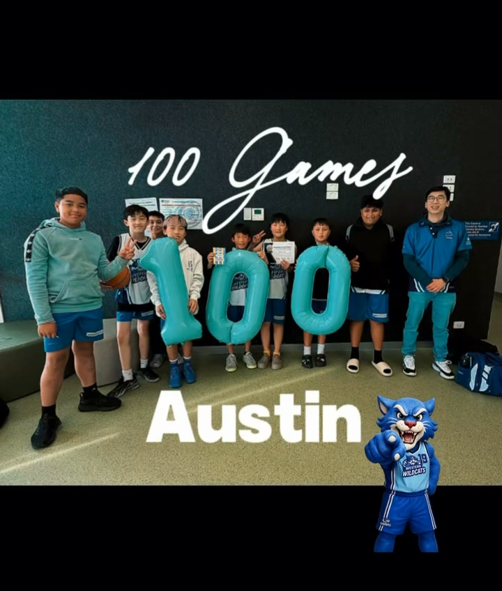 ๐๐ฉต๐ 100 GAMES FOR AUSTIN! ๐๐ฉต๐
A huge congratulations to Austin on reaching an amazing 100-game milestone with the Western Wildcats Basketball Club! ๐๐๐พ
Thatโs 100 games of dedication, teamwork, hustle and Wildcat spirit! From chasing rebounds to making big plays and giving it everything on the court, Austin has continued to bring energy and heart every game. ๐ช๐ฅ
Austin, your commitment and passion have made you a valued part of the Wildcats family. Hereโs to 100 games, countless memories and many more to come! ๐๐ฉต
Drop your favourite memories and congratulations for Austin below! ๐๐พ
Congratulations Austin โ 100 games and still making an impact! ๐๐ฅ๐๐ฉต
#100Games
#WesternWildcats
#WildcatsBasketball
#westernwildcatsbasketball
#GoWildcats
#LocalBasketball
#PointCookBasketball
#AltonaBasketball
#WyndhamBasketball
#YouthBasketball
#JuniorBasketball