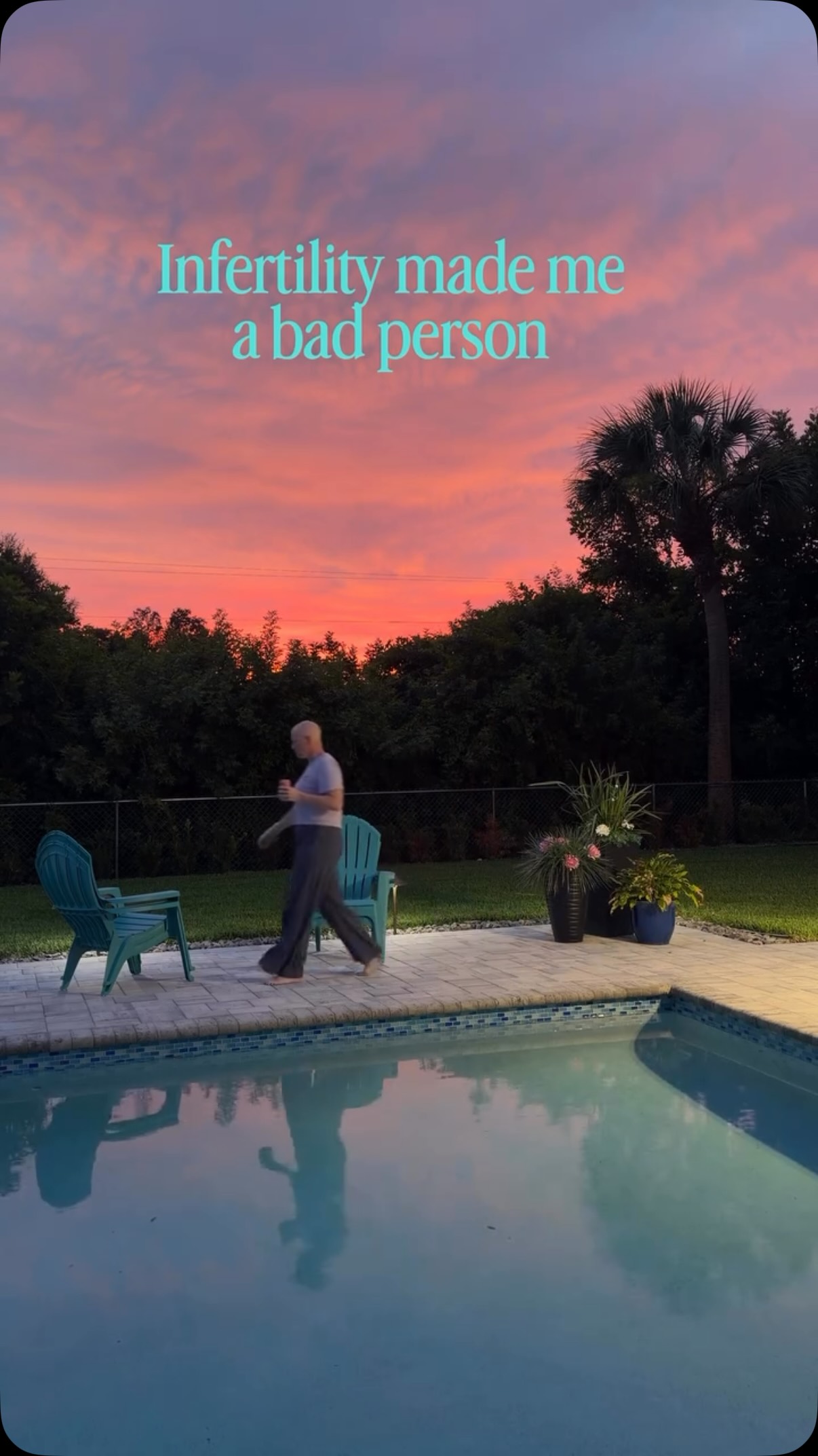 Thank you for sharing this, Colleen @itscolleenkydd
Remember, you are not a bad person. You are someone dealing with a heavy life crisis, and you deserve to be supported and understood.
“it’s torture because it makes you question who you are
it’s made me feel like a bad person
I know I’m not one. But I FEEL like one. The disconnect between knowing that and feeling that is its own kind of hell
infertility made me incapable of putting others before myself for a second. it made me selfish
someone tells me they’re pregnant and the first thought is why isn’t this me, it should be me
me me me. ugly. gross. I hate that thought and I have it anyway
I can get to happy for them eventually, but only if I fight through the me first
that’s the part that shatters me. because I’m not someone who can’t feel joy for other people. that’s not who I am
except right now, it kind of is
my whole identity has been built on strong. overcoming alopecia, strong. leaving corporate, strong. traveling the world alone, strong. building my business, strong
not being able to shift how I feel about this one… ugh, that feels weak
I keep hearing myself say you should be better than this.
Maybe punishing myself is an easier feeling to feel than feeling the possibility that this may not happen for me. I try not to go there.
I know I’ll get through it. I’m just struggling to feel that right now
so maybe today isn’t a strong day
maybe today is just a let someone else carry it for a minute day
praying my way there
the universe favors the bold. even the bold who need to be carried sometimes
I’m gonna get through it.
I am a good person.”