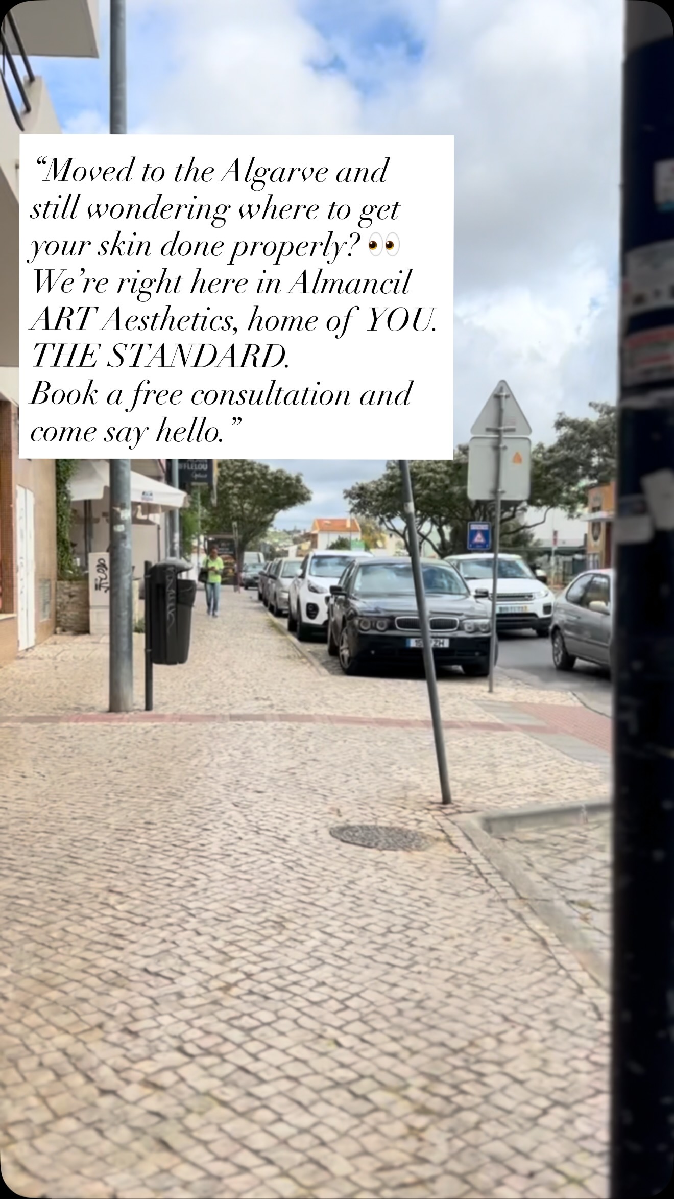 “Moved to the Algarve and still wondering where to get your skin done properly? 👀
We’re right here in Almancil, ART Aesthetics #home of YOU. THE STANDARD treatments. Book a free consultation and come say hello.” #youclinic #skinjourney #selfcare #properapproach