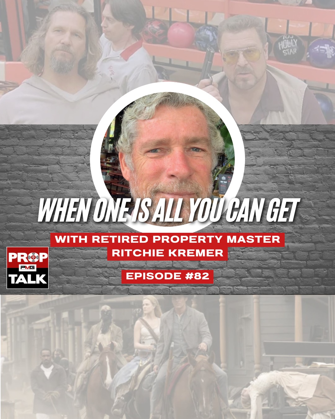 Brand New Prop Talk out now! On this episode of Prop Talk, we sit down with Newly Retired Property Master Ritchie Kremer to hear about his journey into the film industry starting as a set dresser and getting his first break as a prop master on the "The Big Lebowski." We go through Ritchie's extensive career from working on a string of Coen brothers Movies to Films and TV shows such as "Interstellar," "West World," "National Treasure," "Seven Psychopaths," and many more. Ritchie breaks down his process of primarily working on period pieces and sourcing antiques through the years.
Guest:
Ritchie Kremer - IATSE 44 Property Master
Hosts:
Michael Trudel - PMG Member & Local 44 Property Master
Chris Call - PMG Member & Local 44 Property Master
#pmg #propertymastersguild #proptalk #proptalkpodcast #moviepodcast #filmpodcast