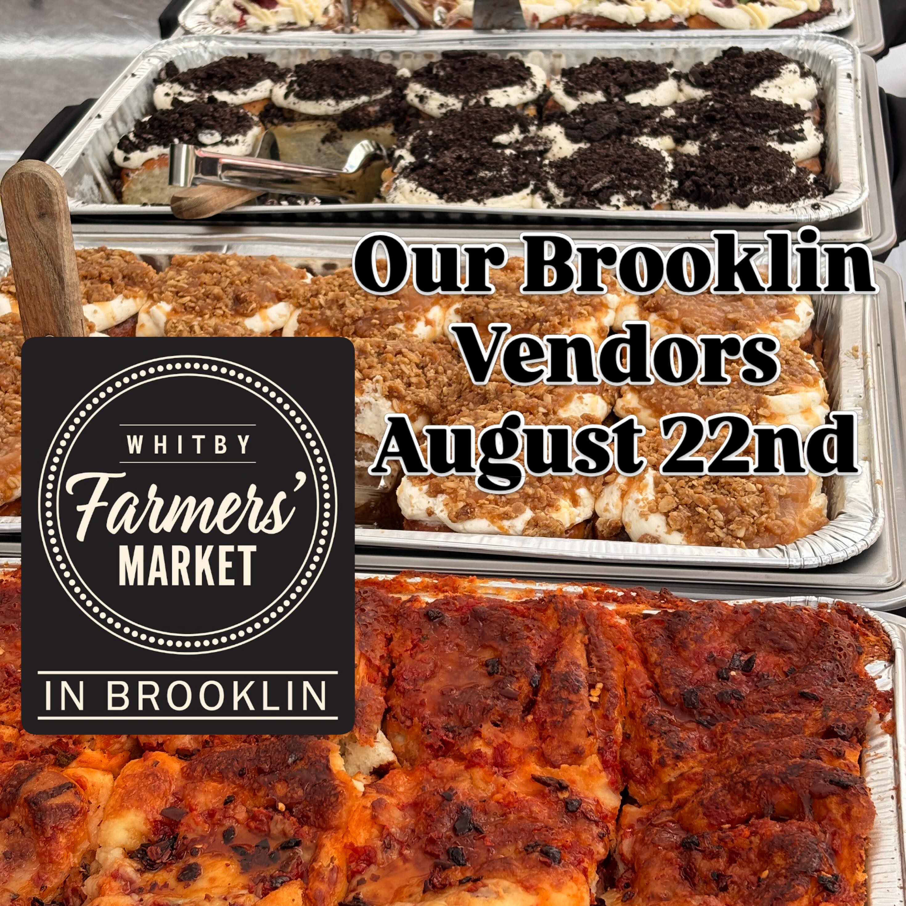 🍞Join us at 3 Vipond Road in municipal parking lot 9
Across from the Brooklin Community Centre & Library
🍞 9am to 2pm 🍞
Shop at all of these wonderful vendors:
@cityofgreens
@artwithaheartca
@maplegroveorchards
@noggins2piggies
@pillitteriwines
@trjonesfamilyfarm
@barrysgardens
@habibiandhoneycafe
@townbrewery
@thesausageguys
@tachiqui.ca
@maee_artt
@meatatarian.ca
@lapatisserienook
@happyjoy_play
@thefloralfarmer
@fresh.pops
@ar0math
@nemophilistcreations
@cindyscinnamonrolls
@junglechest_art
@knottycollection
@fujiwarascreamery
@scents_and_embers
@omgdogsboutique
@herbal.connections
@davescreations_
@tangledyarnbyaj
@beyond_basic_cookies
@mysistersgifthouse
@tastemicocina
@twoblokescider
@cookingforward
@lavidajuices
@celticknotsbytaff
#babasbakery
🎵🎶 @jordins.id 🎶🎵
shop local Ontario produce fresh fruits vegetables local farmers bakers artisans sourdough wine craft beer flowers
dogs welcome