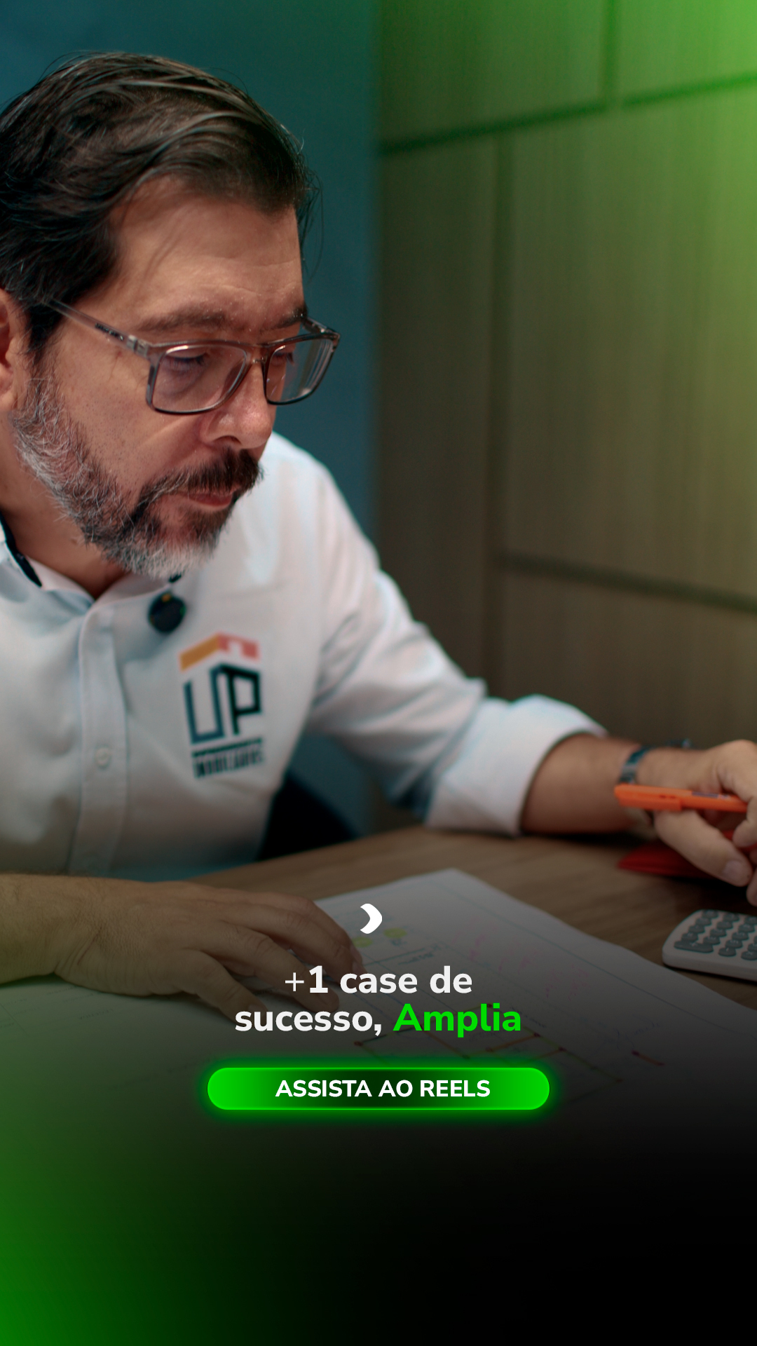 O Fábio, da UP Empreendimentos, compartilhou sua trajetória com a Amplia.
Estratégia, parceria e resultado na prática.
Amplia Digital.
