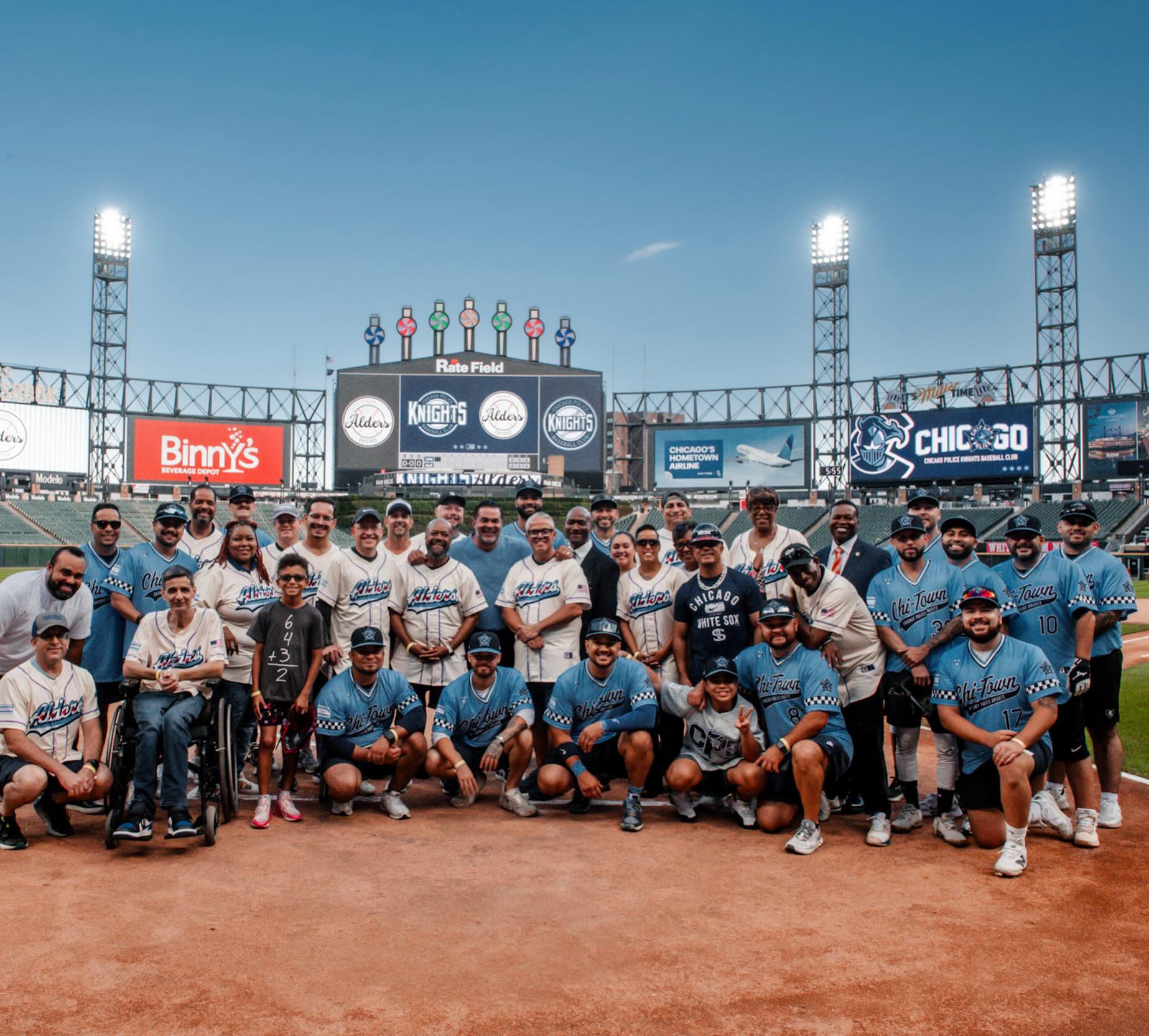 ⚾️💙 BIGGER THAN BASEBALL 💙⚾️
What an incredible night at beautiful Rate Field, home of the Chicago White Sox, as the CPD Knights and Chicago Alders came together for our Charity Softball Game.
This event was about so much more than what happened on the field. It was about building relationships, strengthening the bond between law enforcement, city leaders and our communities, and making a difference for the city we all serve.
Every dollar raised helps the CPD Knights continue our mission of serving underserved and underprivileged communities throughout Chicago through youth programs, mentorship, baseball clinics and community outreach.
A huge thank you to the Chicago White Sox organization, the Chicago Aldermen, John J. Kelly Jr., and all of our incredible sponsors and supporters who helped make this special night possible.
When we come together as one city, we can make a real impact.
Bigger Than Baseball. Bigger Than Us. For Chicago. 💙⚾️