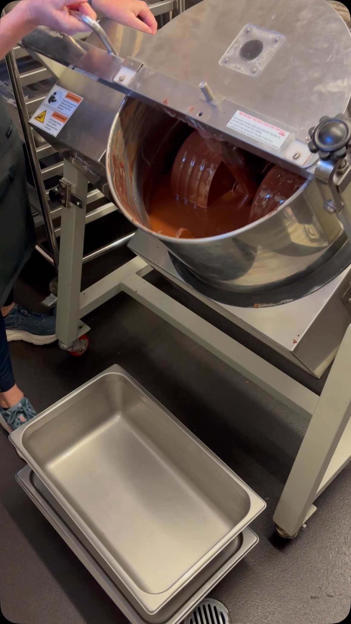 How good does this look..?!
Sue has been quietly (well not that quietly 😉) working on our very own farm-to-bar chocolate.
It has been a dream of ours to make absolutely everything from scratch. We will slowly be releasing bars (with samples of course) & would love your feedback.
Each batch will be different using beans direct from the farm so you know exactly where it has come from. With all the recent bad publicity lately you can be assured you know where our chocolate is coming from.
As always any questions or concerns on the chocolate process please talk to us… we are an open book and love to educate people on REAL chocolate.