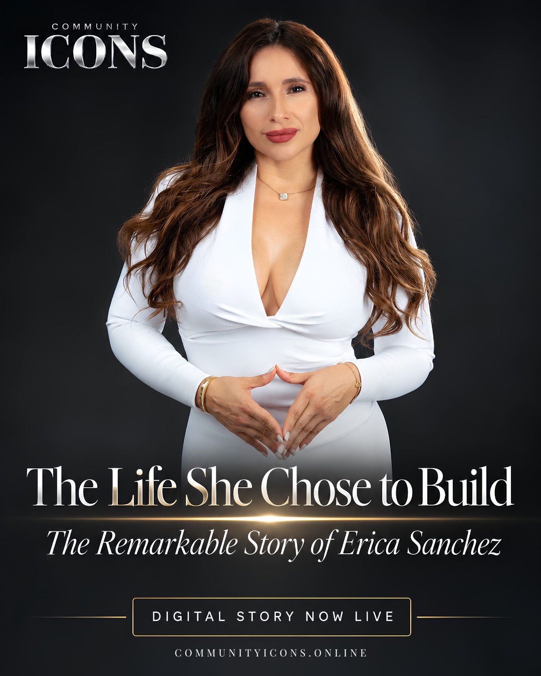**The Life She Chose to Build**
Erica Sanchez’s story is now live.
Her journey is one of uncertain beginnings, hard-earned confidence, professional achievement, and the decision to keep moving forward—even when the road ahead was unclear.
Today, Erica is an entrepreneur, business leader, mentor, and someone who quietly reminds others that their circumstances do not have to become their conclusion.
We’re honored to preserve her story.
CommunityIcons.online
Photography: Nazareth Garcia
Thank you to our Patron Collective:
@almahealthcare
Hugh & Barbara Lytle Foundation
@true_hugh @barbs_circle