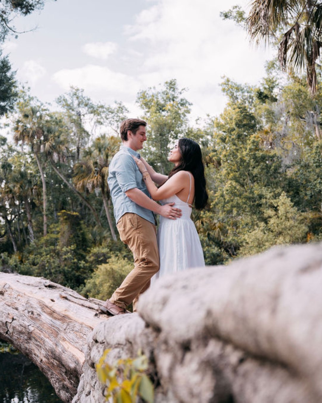 An engagement session that felt a little more like a Florida adventure. 🌿
Colson and Savannah wandered the trails, crossed the suspension bridge, climbed over fallen trees and found the prettiest hidden pockets along the Hillsborough River. The entire afternoon felt relaxed, playful and completely them—which is exactly what engagement photos should feel like.
Hillsborough River State Park may officially be added to our list of favorite Tampa engagement photo locations. 🤍
📍 Hillsborough River State Park
📷 Engagement photography by Your Wedding Day Film
savbeaumont
@cols.25
#TampaEngagementPhotographer #TampaWeddingPhotographer #HillsboroughRiverStatePark #FloridaEngagementPhotos