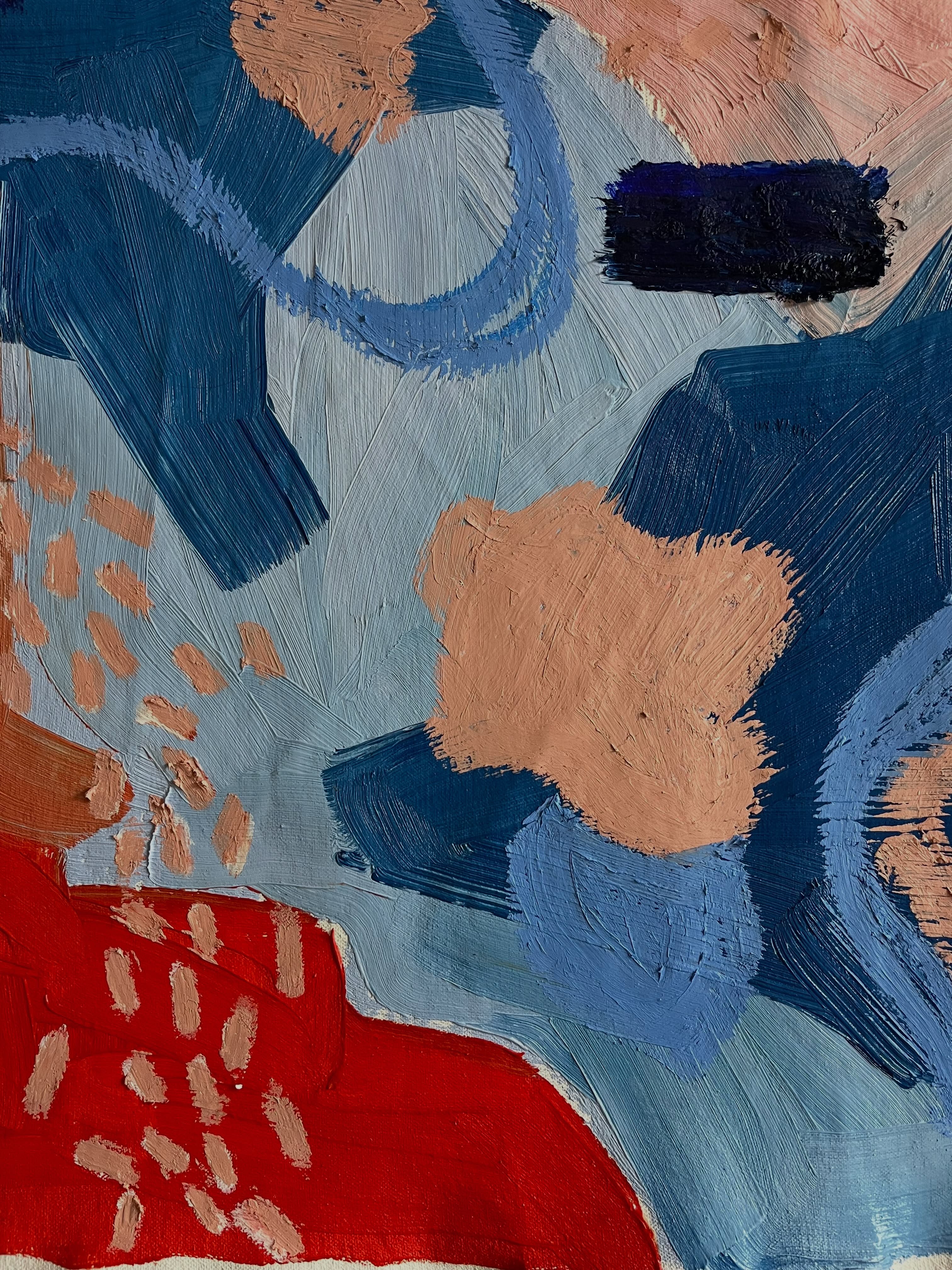 Painting details 🎨
#oilpainting #canvaspainting #experiment #abstract #markmaking