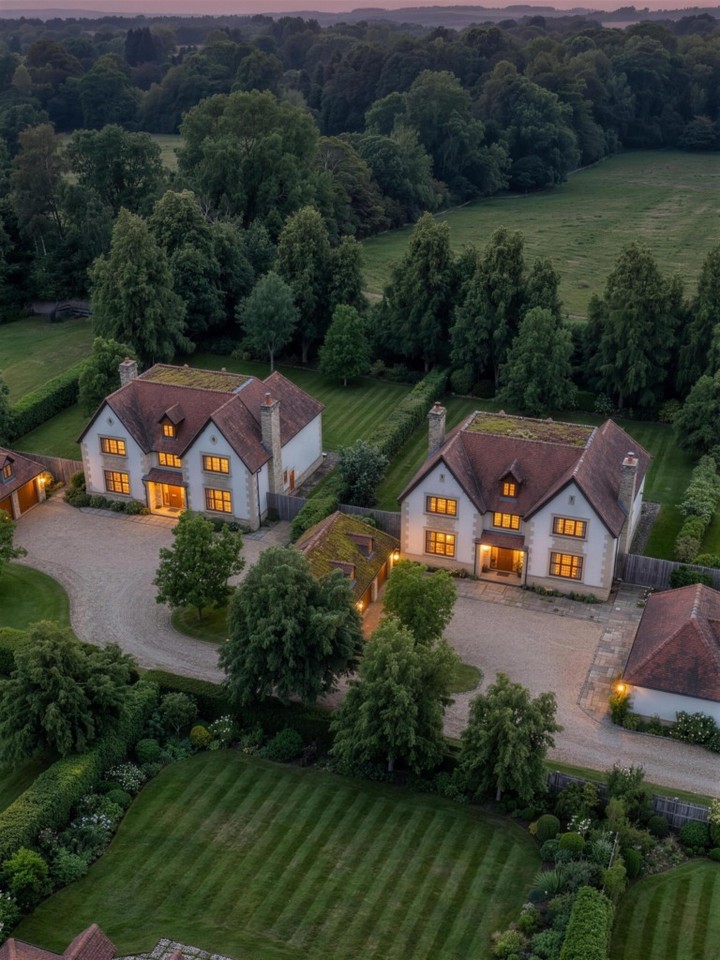 🏡 The first new concept for Three Households..
ㅤ
Imagine coming down the driveway on a warm evening. Gravel under the tyres, the porch lanterns already on, the windows glowing before you've even parked. Through the door, and the whole back of the house opens onto the terrace with the Chiltern fields going soft behind it..
ㅤ
Three plots at Chalfont St Giles, 0.4 of an acre each. Five bedrooms, detached, garaging and off street parking, and a garden that runs straight out into the countryside.
ㅤ
More concepts and images coming very soon.. drop us a DM if you'd like to know more.