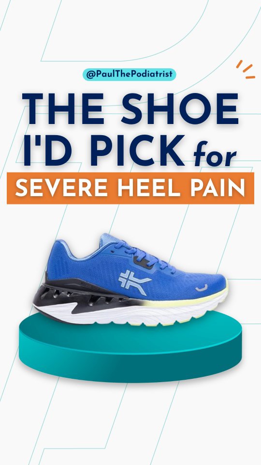 Comment “SPLINTING” and I’ll send you the full YouTube video 👇
If your heel pain is a 7 or 8 out of 10 every single morning and it’s just not shifting, this is the one that makes every other shoe in the video wearable Try to twist it, it barely moves. 14mm heel-to-toe drop, very rigid, and a curved heel cup that properly cradles your heel. Heel counter is a 5 out of 5. That combination takes strain off your plantar fascia with every single step.
Honestly? It’s substantial 🧱 Not much energy return, and it won’t feel as light as other running shoes. But this shoe isn’t built to feel fast. It’s built to splint your foot so tomorrow morning hurts less.
You’ll notice it most in your next-day pain. And it doubles up as your everyday walking shoe.
If you’re frustrated that your pain just isn’t improving, this is the one to get.
I break down all 5 shoes for heel pain in the full video on my YouTube. Comment “SPLINTING” and I’ll send you the link 💬
