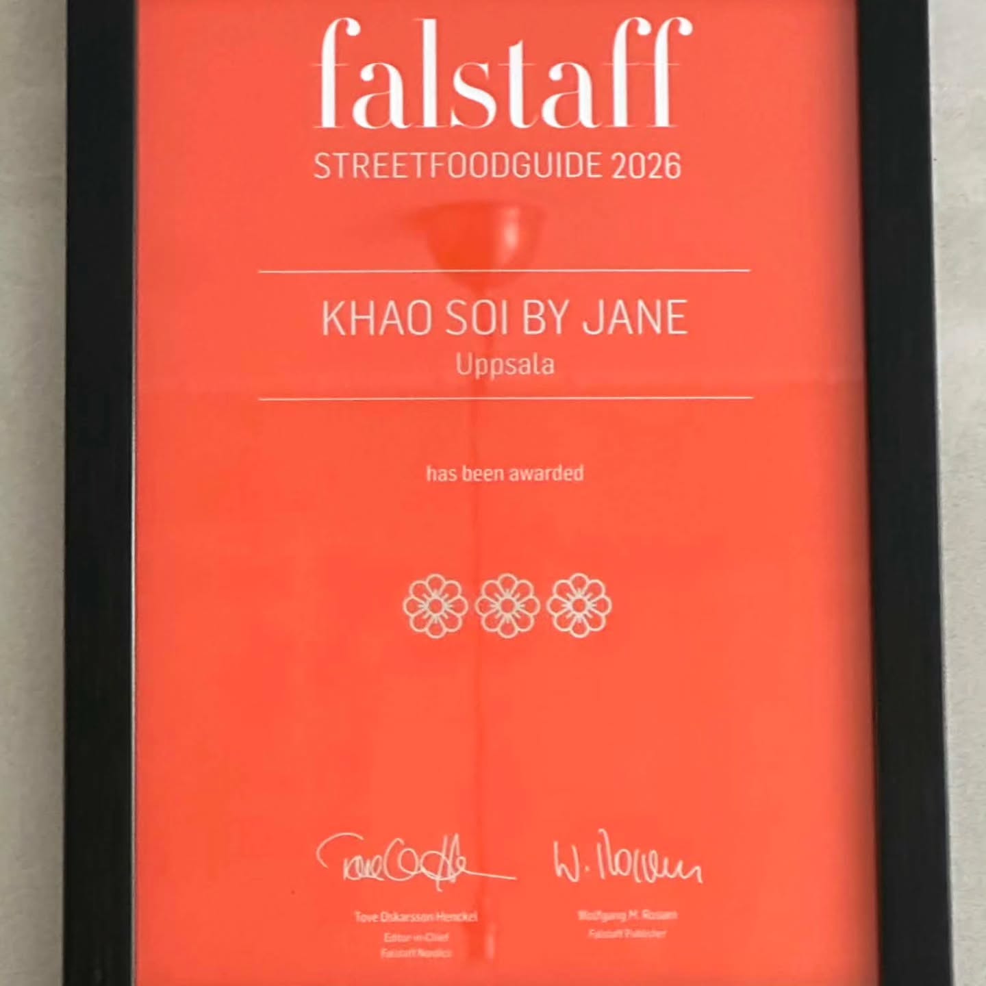 We are honored to receive this award and grateful to our amazing customers and staff!