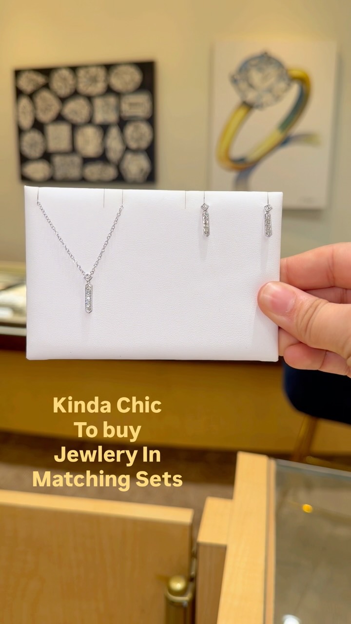 Kinda chic!β¨π We just got some great matching sets in stock! Stop by and see us Tuesday - Saturday to get them before they are gone.
#clevelandjewelry #rockyriveroh #westcleveland #localjewelery #rockyriverohio