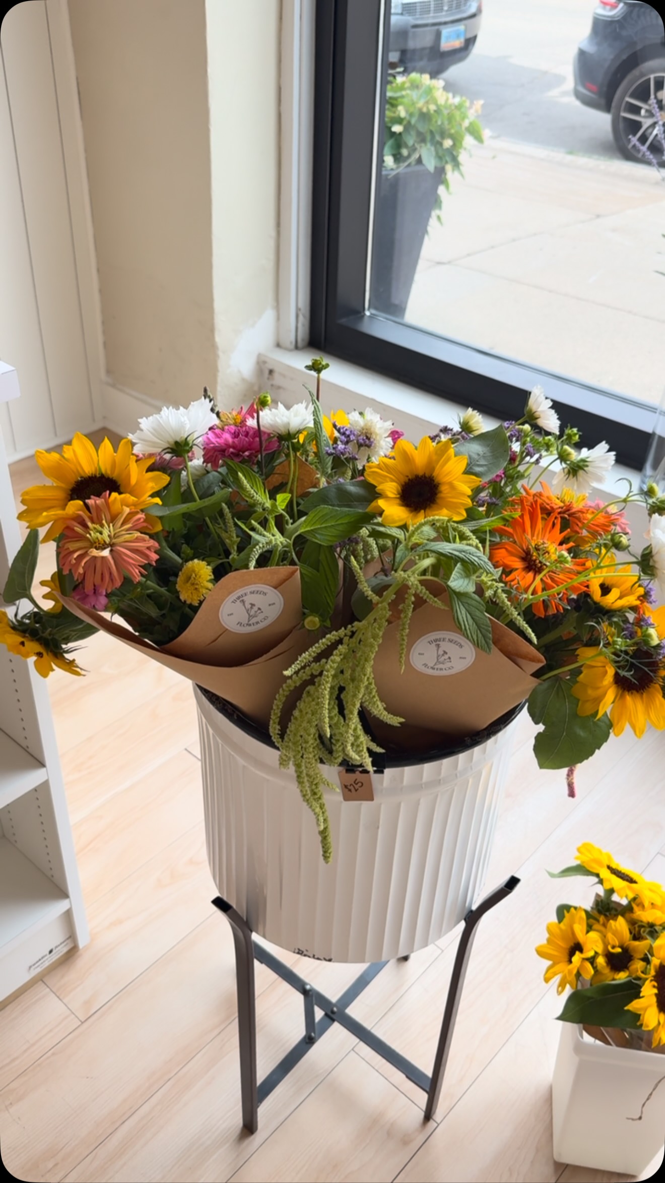 We have beautiful flowers for sale today until 2pm!! Stop in#illuminatethetruth
