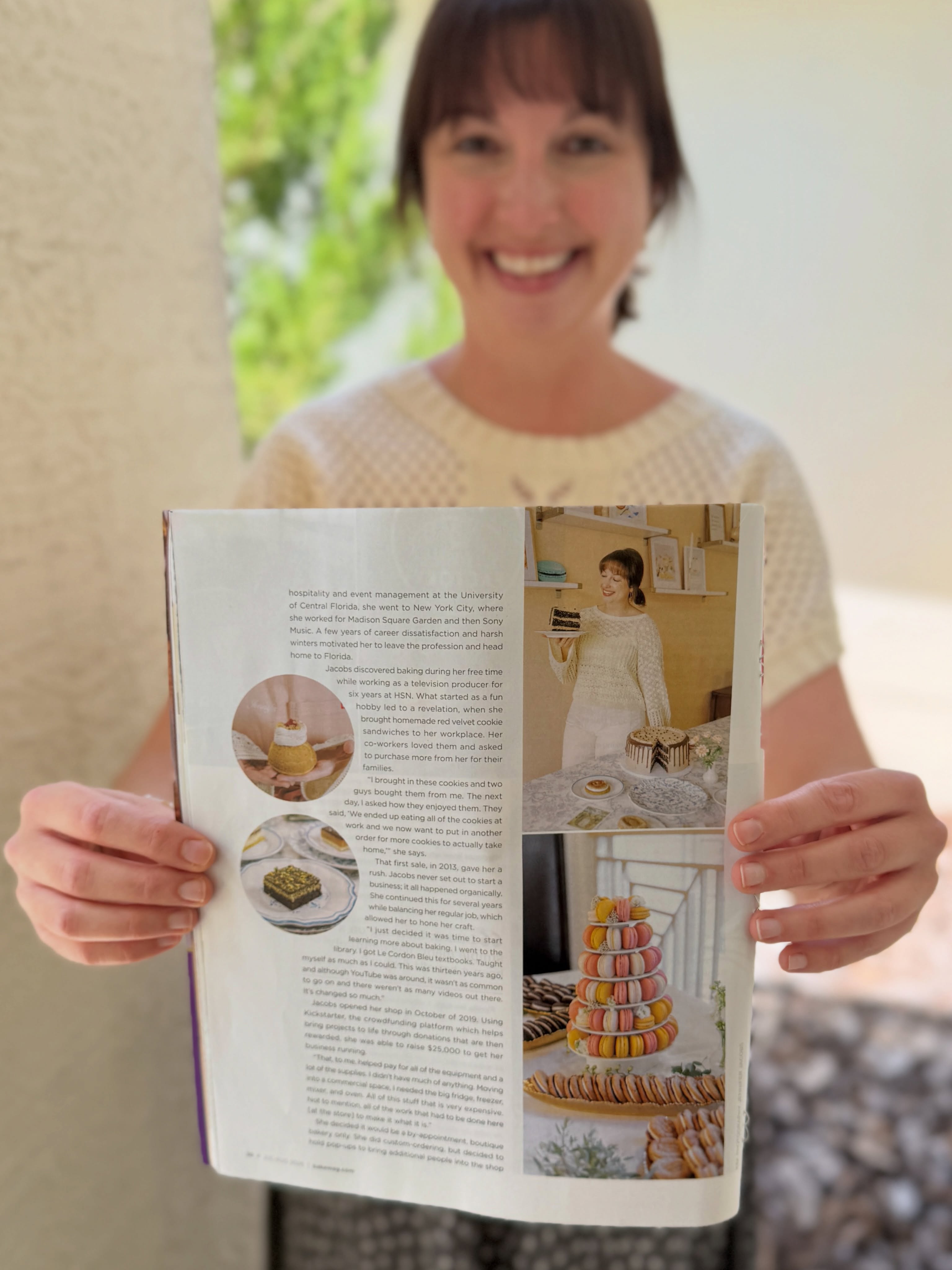@bakemagazine highlighted some of the best bakeries in Tampa Bay & itās always such an honor to be featured in their magazine! š°āØ
If youāve visited the Bakeshop, you may have spotted our 2020 Retro Pop Up magazine feature hanging on the wall. š§”
Want to read our new article? The link is in our bio!