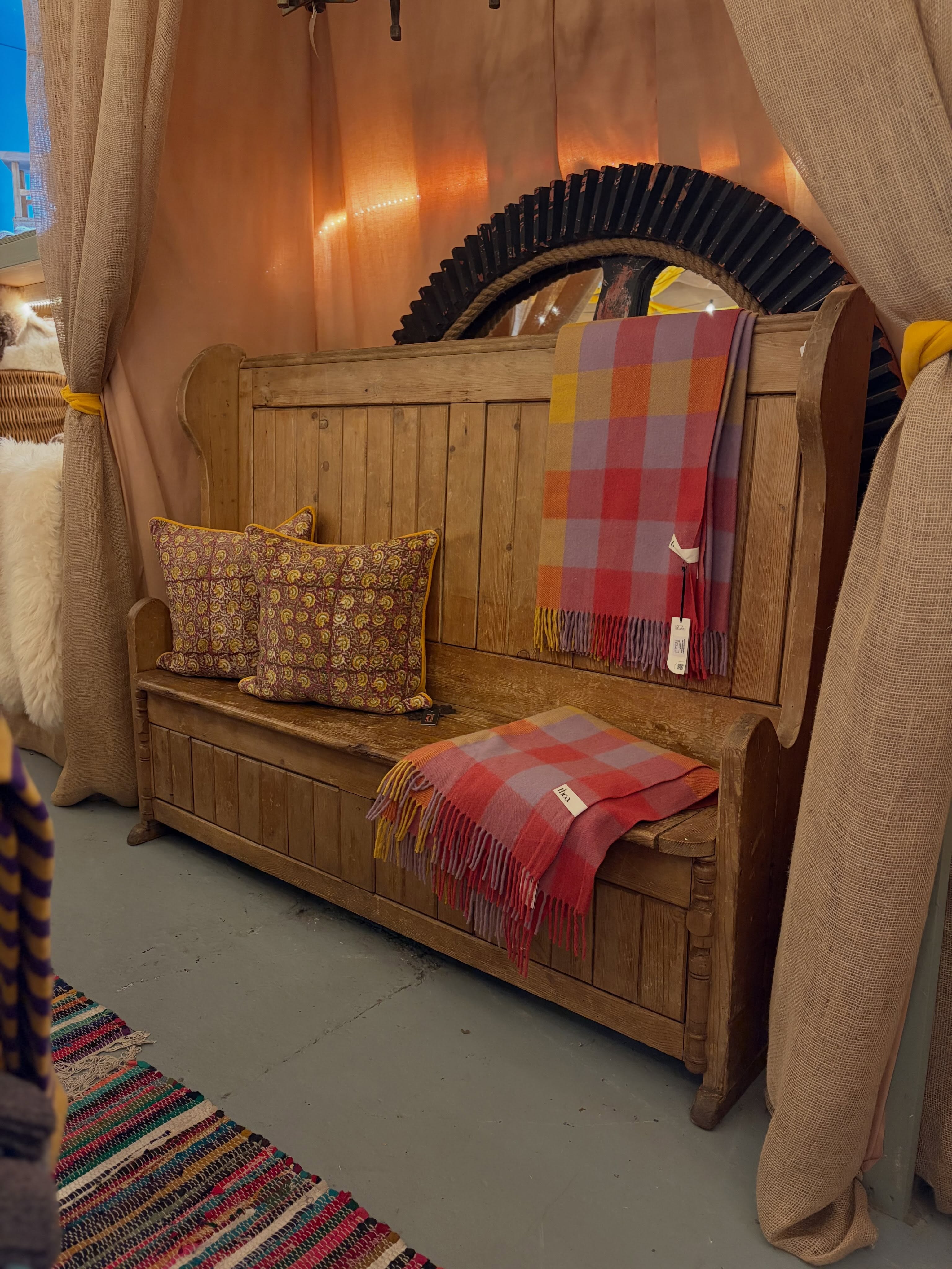 Some new larger furniture pieces in stock this week.
⭐ A stunning pine settle with storage
⭐ blanket chest
⭐ Mango wood cabinet
⭐ and an incredible find of two original Harland & Wolff pay slip desks from the docks in Belfast. Countless ways to style them with their petite size.
All 4 items displayed on both of our floors right here at Cellar 41! Visit us soon 🤩 items like these don’t stay with us for long 🛍️
#cellar41 #homeandliving #rusticfurniture #yorkshire #newstockweekly