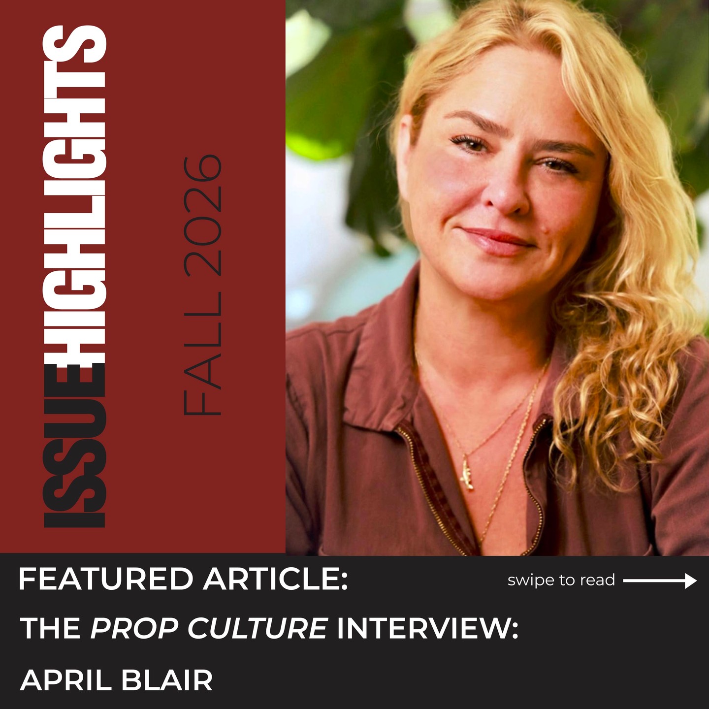 Don’t miss our exclusive interview with April Blair in the fall issue of Prop Culture Magazine! We sit down with the creator of Netflix’s latest modern Western, Ransom Canyon, for an inside look at the development of the series and the creative vision behind it.
To continue reading, follow the link in our bio.
#propculture #propculturemagazine #propertymastersguild
