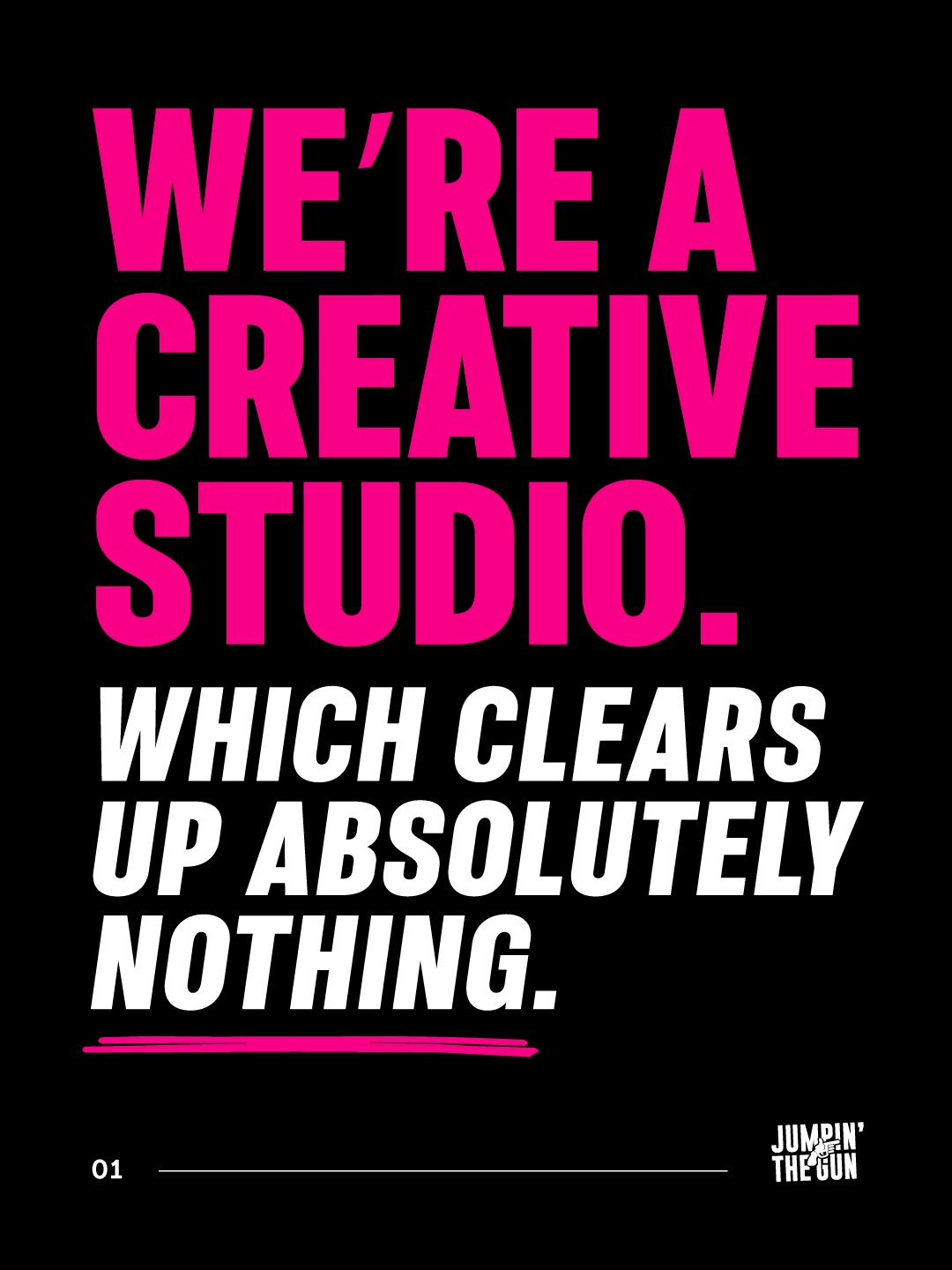 We finally wrote our job description.
It got out of hand 🤷🏼♀️
10 years of brands, websites, packaging, campaigns - and apparently everything else required to keep them alive.
Which unofficial Creative Studio task did we miss? 👀