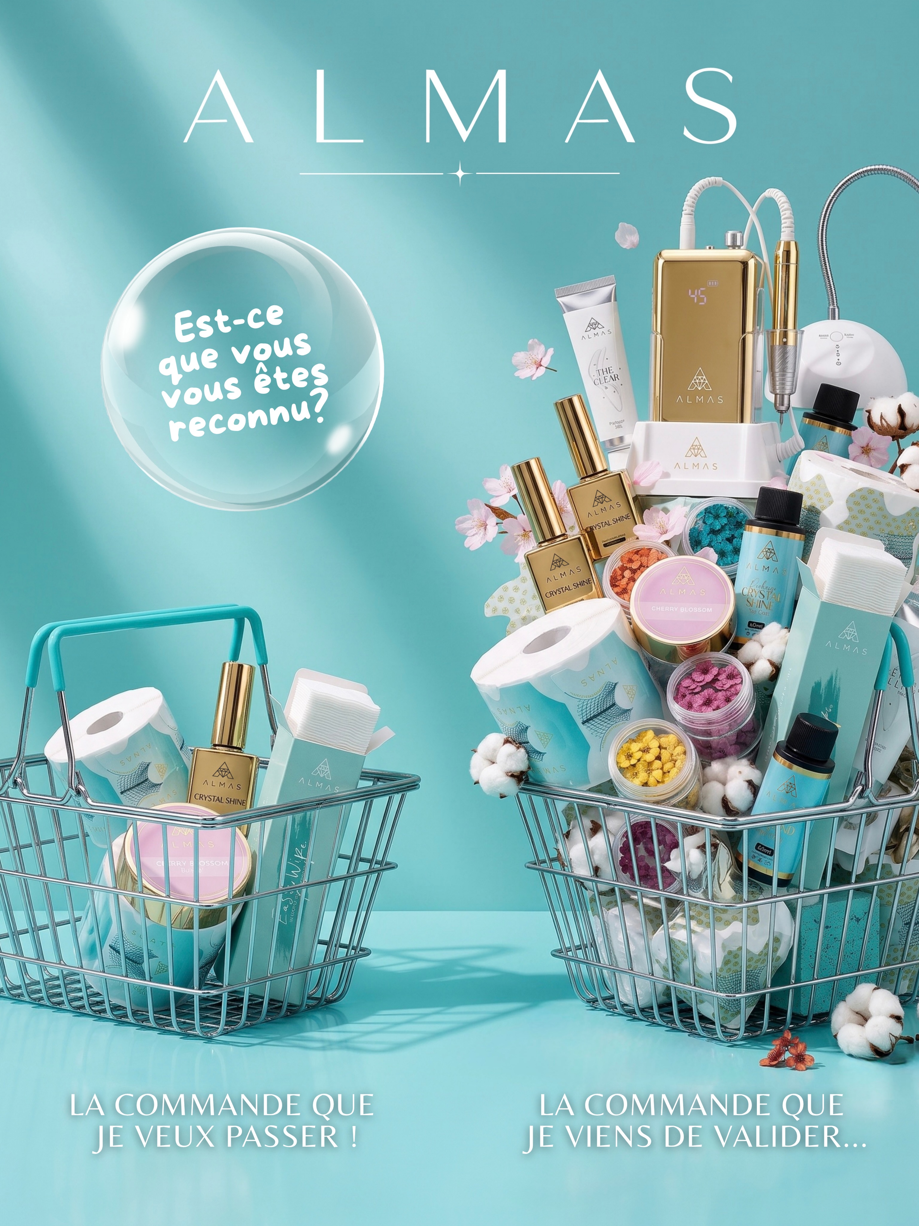 Et vous, est-ce que ça vous arrive souvent? 🤭
Partagez vos anecdotes avec nous en commentaire!
(On vous rassure, aucun membre de l’équipe ALMAS ne vous reprochera de craquer si régulièrement… 🩵).
#onglesaddict #onglesparis #onglesmontpellier #onglesmarseille #onglestoulouse