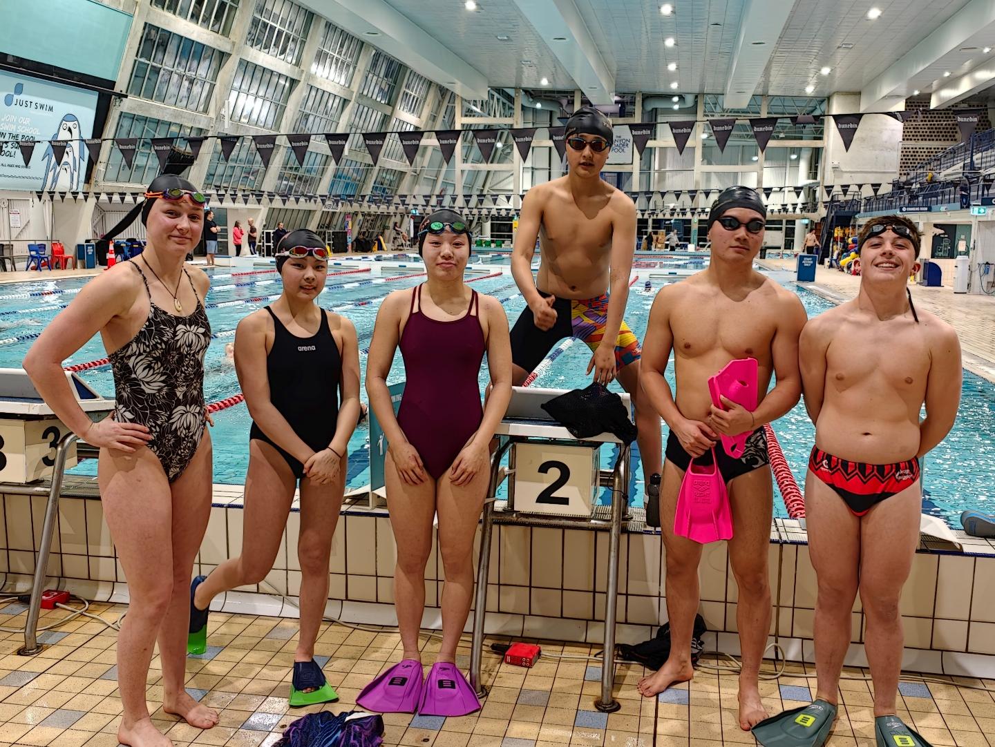 Our Triton swimmers will compete at the South Island Short Course Championships in Dunedin this weekend. Let's go team!
Stacey Morgan
Soriel Kim
Annabel Sia
Declan Ashby
Aria Lu
Louis Tian
Coach - Reuben Lim