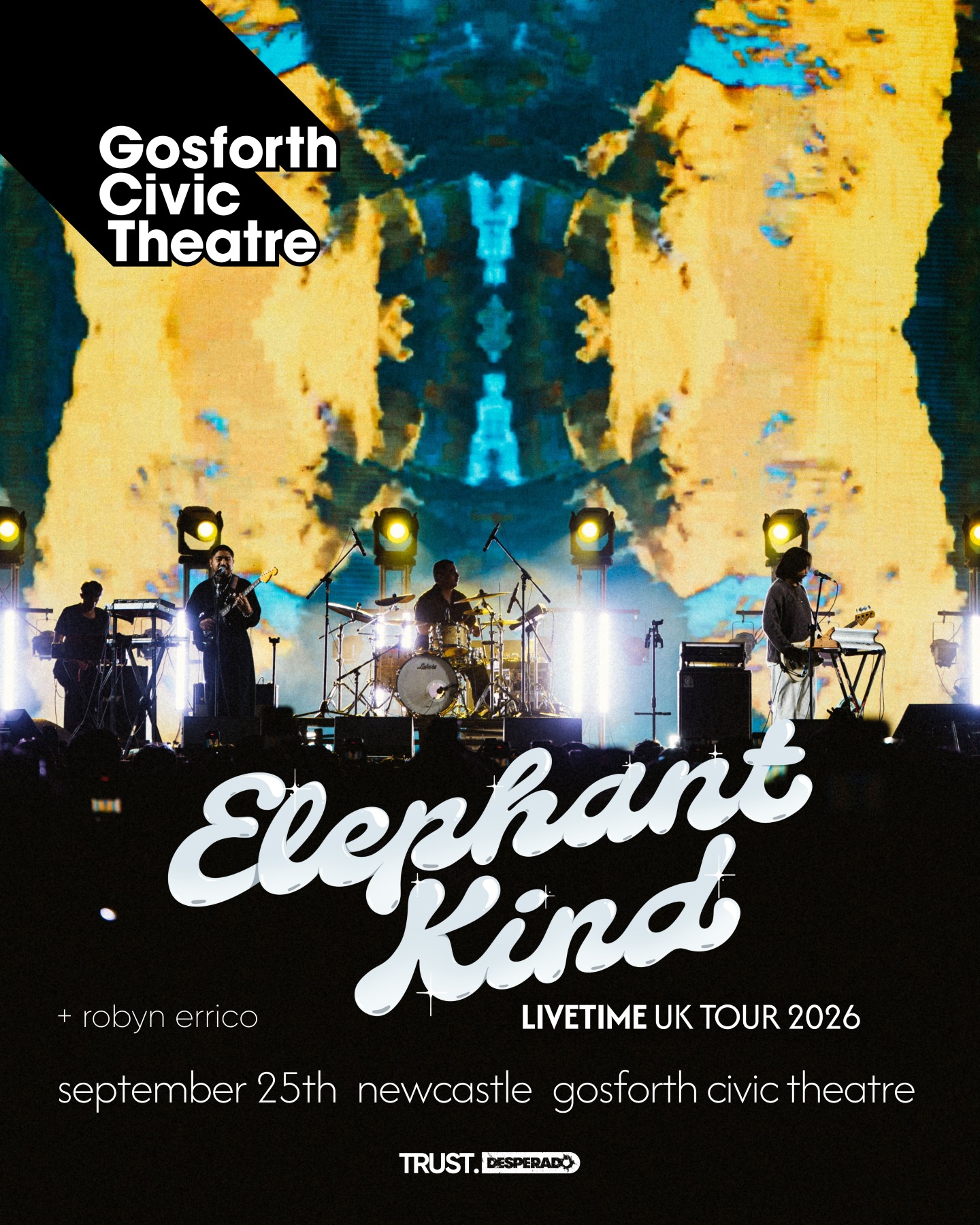 Elephant Kind are coming to the UK for the first time this Autumn and visit GCT on Friday 25 September!
The Indonesian alternative-pop three-piece will be supported on the Newcastle leg of their UK tour by North East singer-songwriter @robyn.errico and her band.
Newly signed to Sony, @elephantkind are one of Indonesia's definitive alternative outfits, they’ve been a go-to support for huge international talent, touring with the likes of The XX and Franz Ferdinand, and now embark on a huge chapter with the release of their upcoming album More Time.
Tickets are just £11, so don't miss your chance to see this exciting international band for the first time!
🎫 via the link in our bio.