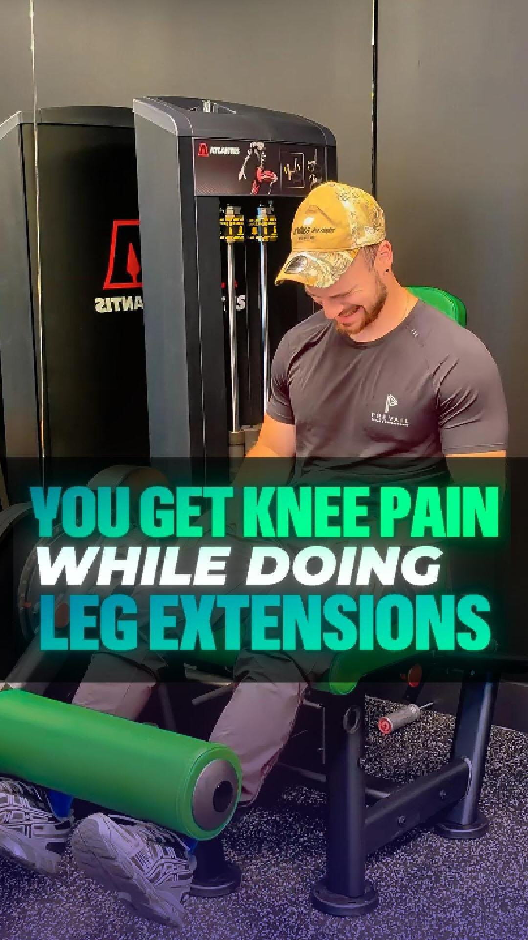 Knee pain with leg extensions could be because of unnecessary pressure being placed on the knee while moving the load.
By bringing the hips, knees and ankles all in line, places them in the best position to move load and fire up the muscles of the lower limb.
If you’re still experiencing knee pain with the fix above, book a discovery visit by visiting our website and one of our team members will get you sorted!