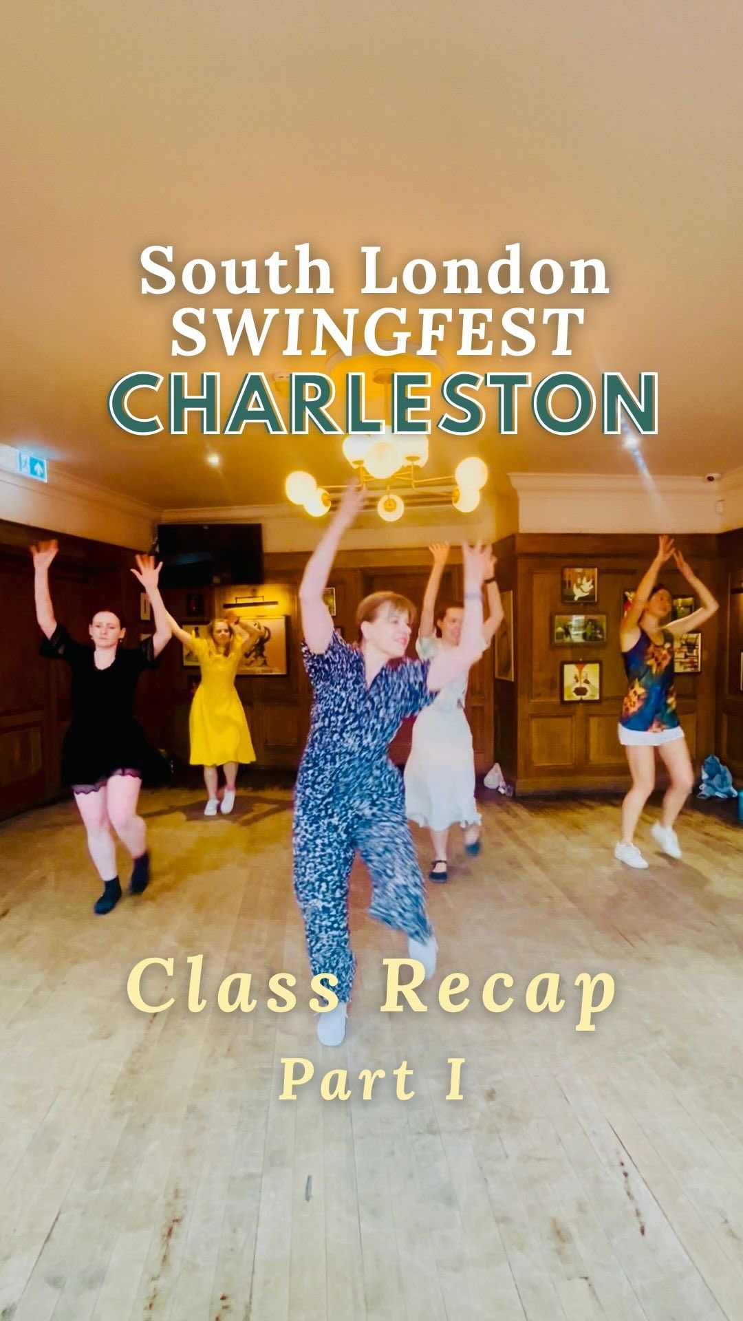 Here’s the Charleston Basics in under 1-minute. A recap of the Charleston workshop @SwingFestLondon. Thank you to everyone who took part. It was such a joy to dance with you.
For Part 1 of the class recap, I’m breaking down the Charleston basic footwork that we worked on in the workshop.
The Charleston can be a little tricky, so we broke the basic down into its different components, practising each one before putting them back together:
1. BOUNCE
Feel the pulse of the music and find the rhythm with soft, relaxed knees.
2. SWIVELS
Working the weight into the balls of the feet, with the toes coming together and the heels moving in and out.
3. FORWARD-BACK FOOTWORK
Right forward, right back, left back, left forward and repeat.
4. KICK THE HEELS UP
Adding the lift from the knee to kick the heel up behind us.
If you’re new to the Charleston, work on each component, then build them together layer by layer. Start with the element that feels most natural to you, and add to it and practise in your own time. If you can get three of the elements working together, you are well on your way, then when you’re ready you can master the fourth.
Personally, I think the bounce is more important than the swivels, so don’t get too hung up on them.
And of course, in my opinion, arms are always incredibly important. The arms in Charleston are usually in opposition to the feet, like most dances. However, as long as you use them, that’s what counts. And find your own way to use your arms to express yourself.
I hope this helps you practise it at home, or reminds you of what we worked on in class.
And this is only Part 1...
Look out for Part 2, where I’ll share the Charleston moves we worked on in the class.
(DM me if you’d like to learn the Charleston in London or Essex.)
.
.
.
#SouthLondonSwingFest #CharlestonDance #VintageDance #JazzDanceClasses #LondonSwingDance