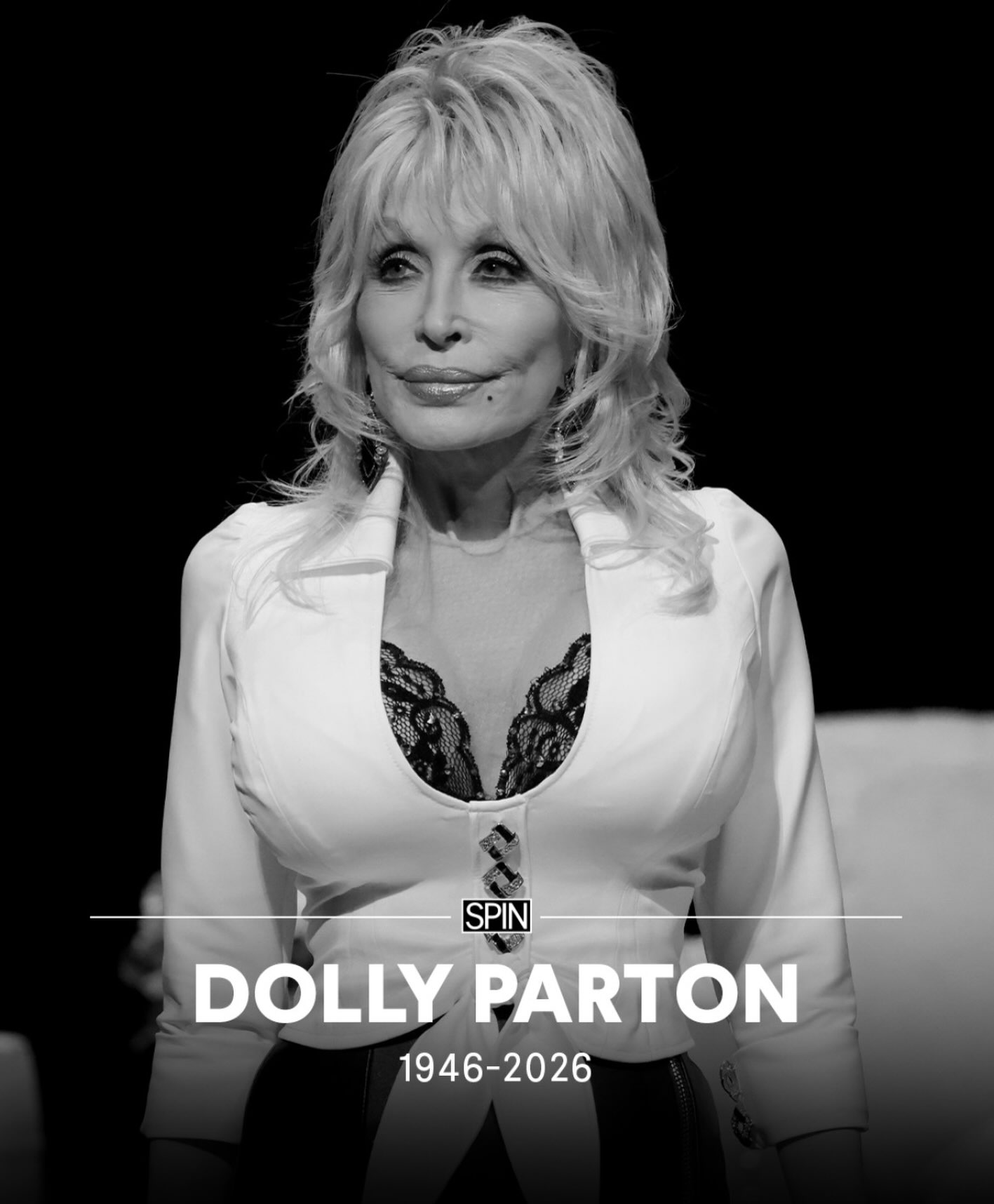 An unfathomable and enormous loss. Hope everyone is okay today.
Rest in peace, Dolly. You’re an absolute giant. 🕊️
@dollyparton