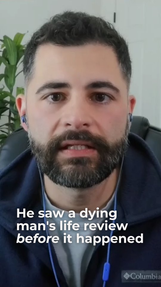 What if you could see someone's entire life flash before your eyes... while they were still alive in the next room?
Dr. Adam Rizvi was on a night shift, meditating during some quiet inner work, when images started coming to him. He didn't recognize any of them and couldn't figure out why they were surfacing.
Then a nurse called. Mr. So-and-so had gone bradycardic. His heart had stopped.
Dr. Rizvi realized what he'd been seeing. It was his life review.
Comment RIZVI below and I'll send you the full episode link.