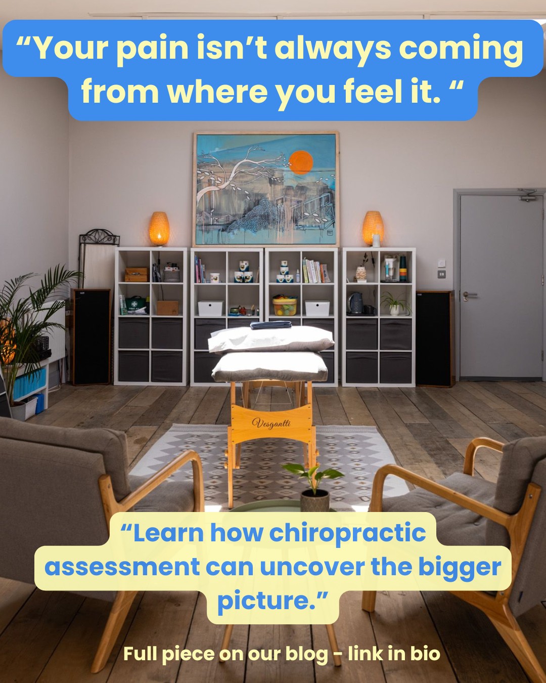 What does a chiropractor actually do?
If you've ever been curious about chiropractic care, our latest blog answers some of the questions we hear most often.
Featuring Holly, our chiropractor at Abuelita's Wellbeing, the article explores what happens during a first appointment, the types of pain and movement issues chiropractic care can support, and why combining chiropractic with massage therapy can often achieve better, longer-lasting results.
Whether you're experiencing neck pain, back pain, headaches, postural tension or recurring aches, the blog explains how an integrative approach can help you better understand what's going on.
Read the full article via the link in our bio or on our website.
Have a question after reading? We'd love to help.
📩 hello@abuelitas.co.uk
#Chiropractic #MassageTherapy #IntegrativeCare #BackPain #NeckPain #Headaches #ManualTherapy #Islington #Wellbeing #HolisticHealth