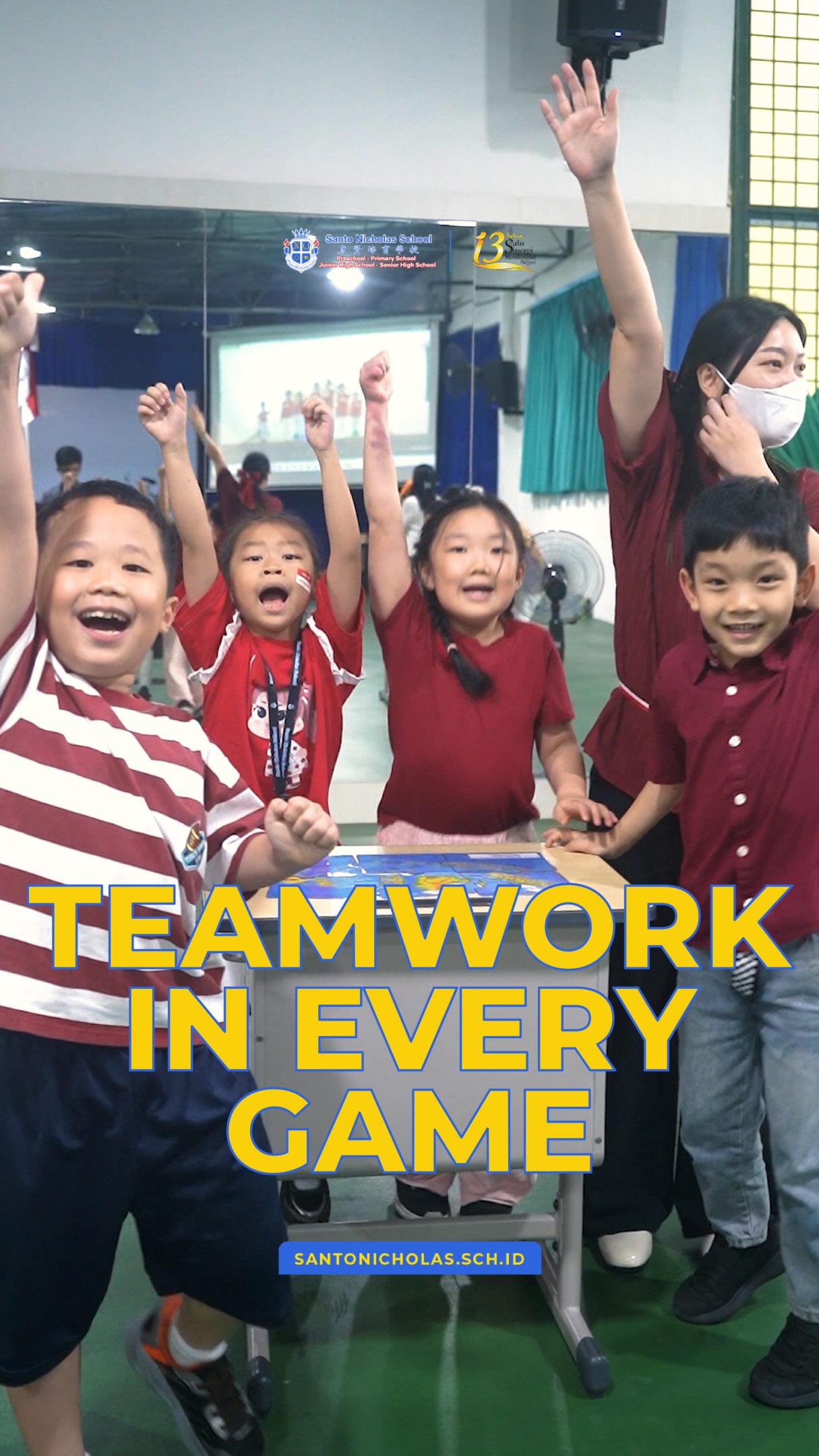 From sports to precision, every fun game calls for teamwork, focus, and a little creativity
Our students had a blast celebrating Indonesiaโs 81st Independence Day through exciting games designed to challenge their precision, agility, and problem-solving skills, all while having fun, competing, and creating unforgettable moments together.
__________________________________________
Santo Nicholas School
๐๐ถ๐ณ๐ด๐ฆ๐ณ๐บ - ๐๐ช๐ฏ๐ฅ๐ฆ๐ณ๐จ๐ข๐ณ๐ต๐ฆ๐ฏ - ๐๐ณ๐ช๐ฎ๐ข๐ณ๐บ - ๐๐ถ๐ฏ๐ช๐ฐ๐ณ ๐๐ช๐จ๐ฉ ๐๐ค๐ฉ๐ฐ๐ฐ๐ญ - ๐๐ฆ๐ฏ๐ช๐ฐ๐ณ ๐๐ช๐จ๐ฉ ๐๐ค๐ฉ๐ฐ๐ฐ๐ญ
๐ Hit Us On DM
๐ 0812-2386-8799 (Miss Yenni)
https://www.santonicholas.sch.id/
__________________________________________
#SantoNicholasSchool
#Preschool
#Primaryschool
#juniorhighschool
#seniorhighschool