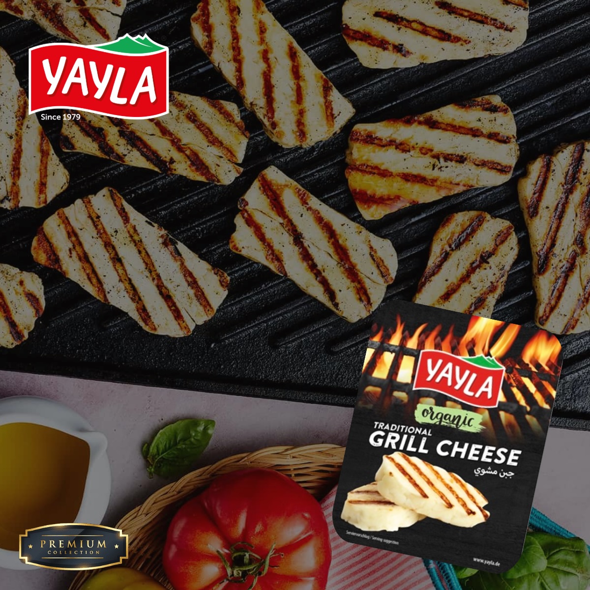 🧀🔥 Grill It. Love It. Repeat!
Meet Yayla Organic Grill Halloumi Cheese — deliciously firm, beautifully golden when grilled, and packed with authentic Mediterranean flavor.
Perfect for BBQs, salads, sandwiches, burgers, or simply enjoying straight off the grill. 😍
✨ Golden on the outside. Deliciously satisfying inside.
Pure delight in every bite.
#Yayla #YaylaCheese #GrillHalloumi #HalloumiCheese #OrganicCheese
