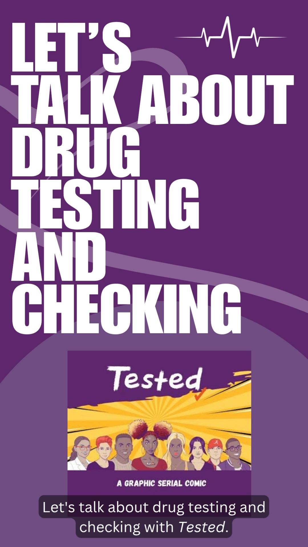 Be on the look out this week for TWO new episodes all about drug testing and drug checking!
#TestedComic #Comic #Health #HarmReduction
